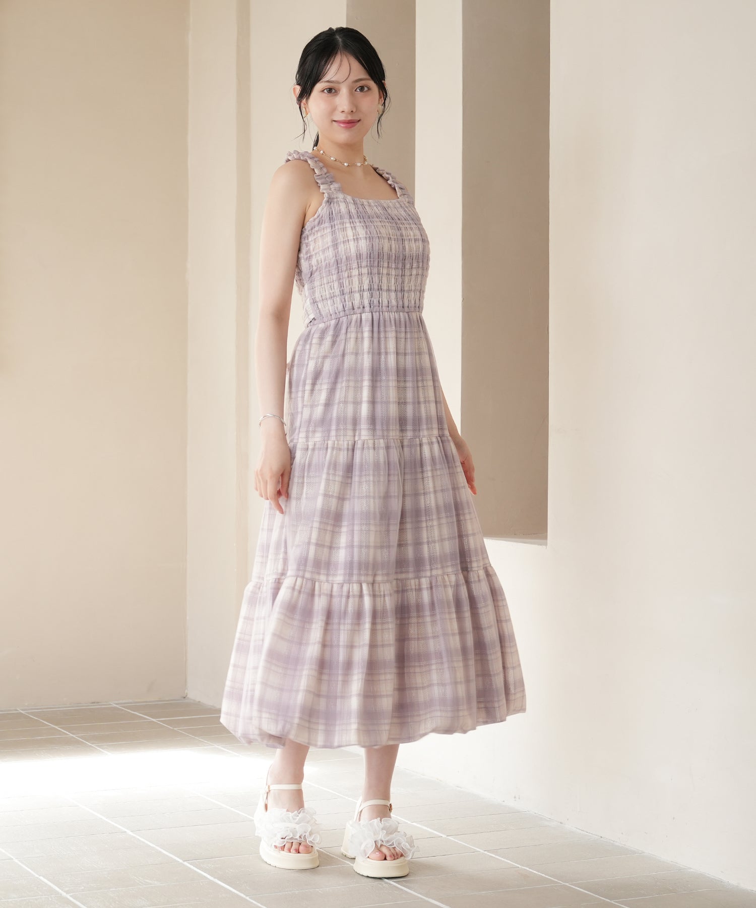 ラベンダー model：164㎝ 着用サイズ：M