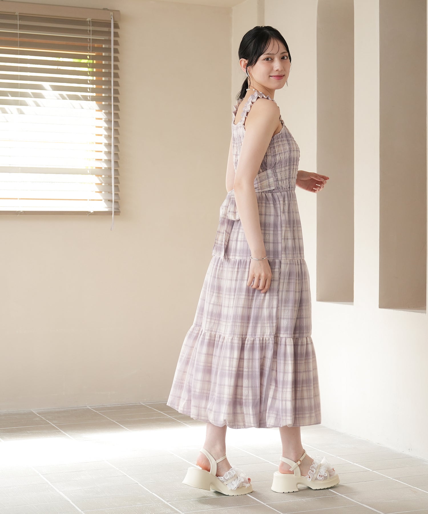 ラベンダー model：164㎝ 着用サイズ：M