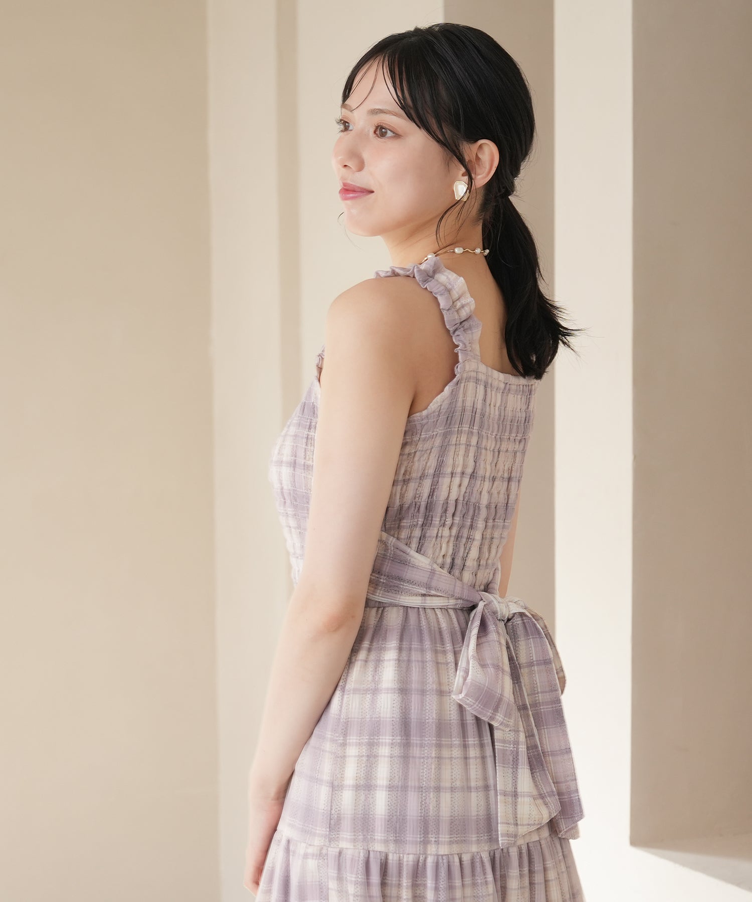 ラベンダー model：164㎝ 着用サイズ：M