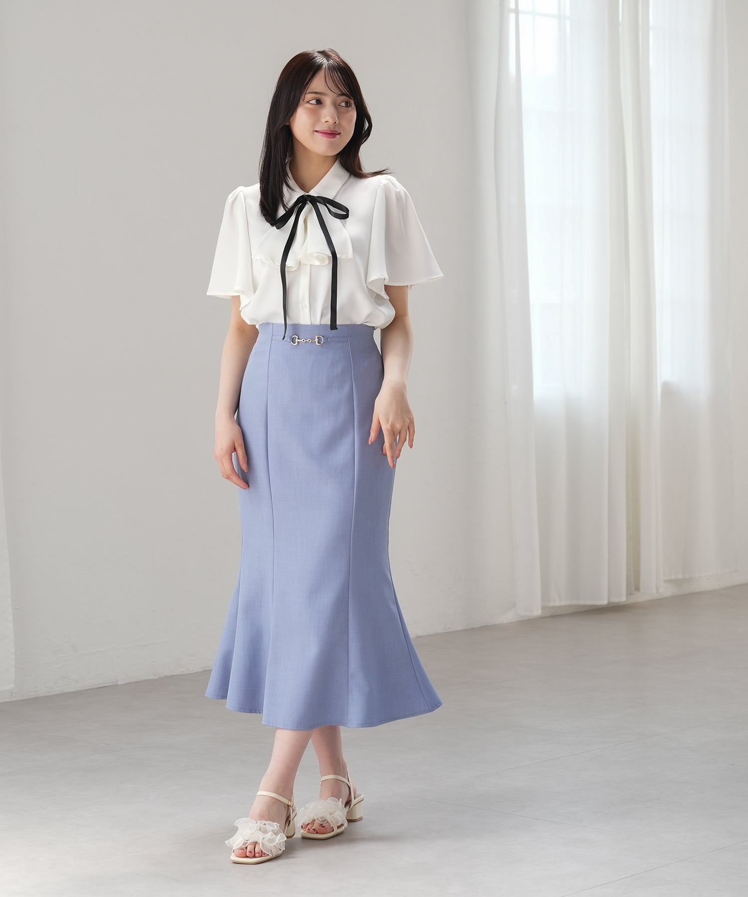 ホワイト　model：164㎝　着用サイズ：M