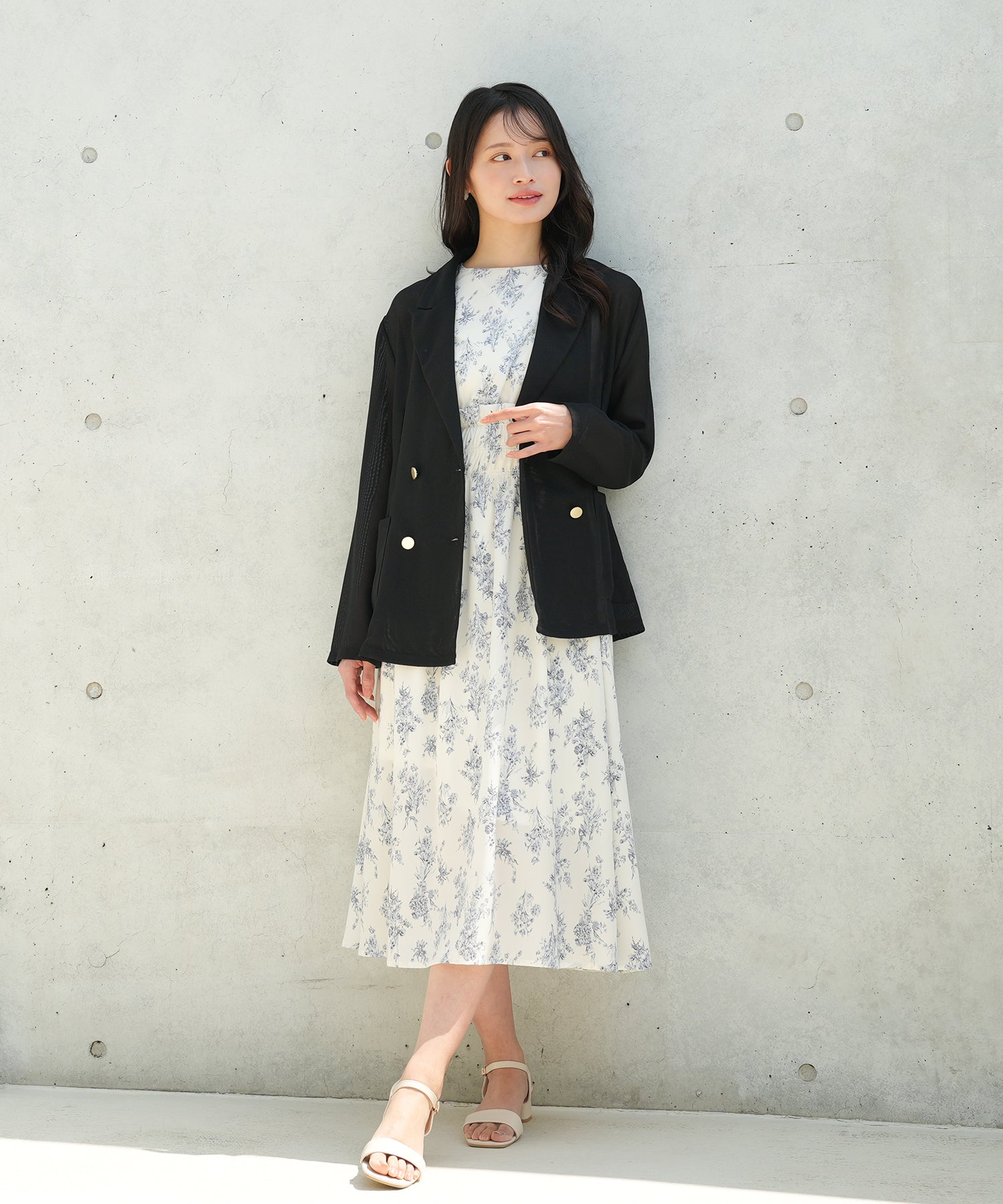 ブラック　model：165　着用サイズ：M