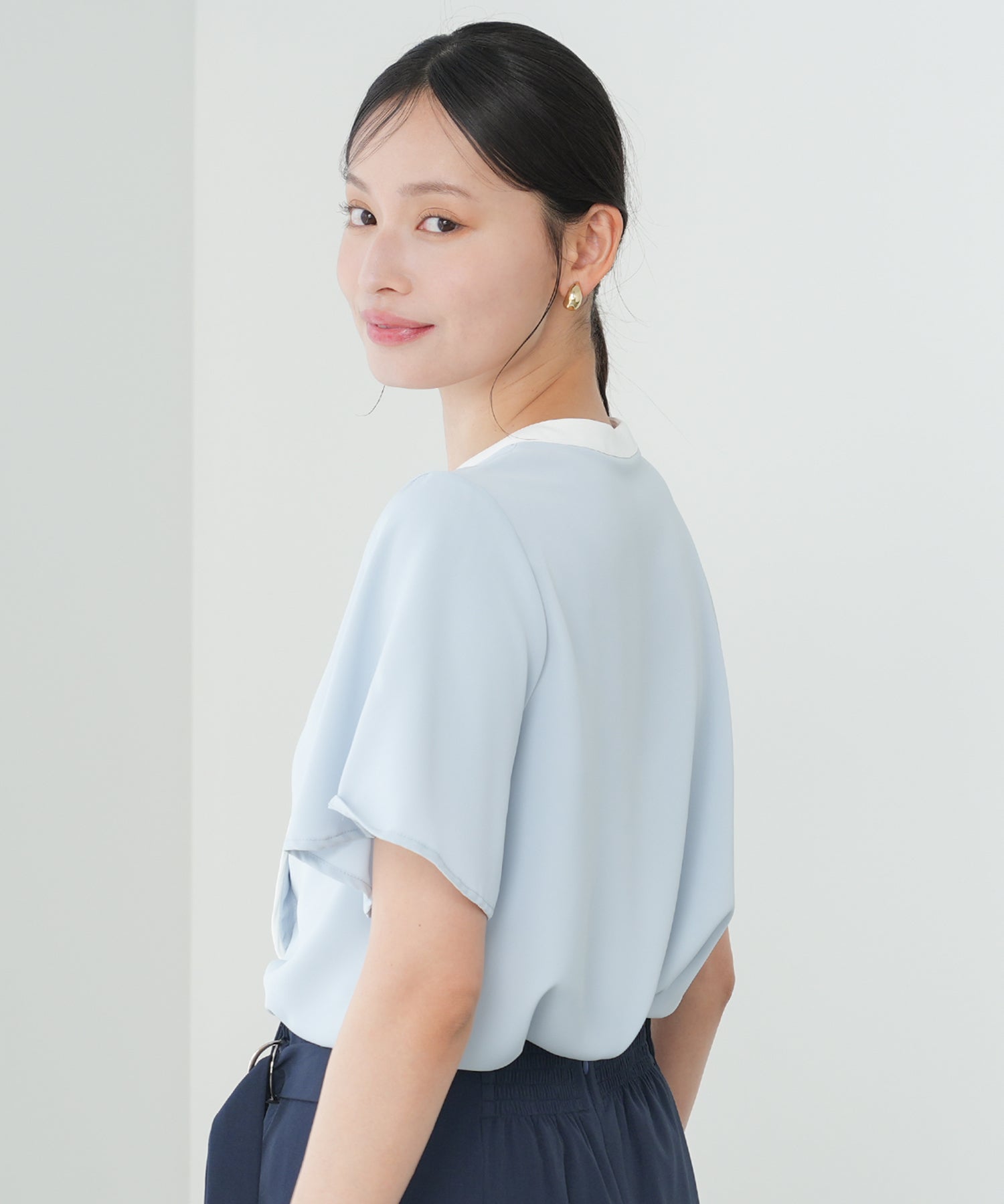 ブルーグリーン　model：165cm　着用サイズ：M