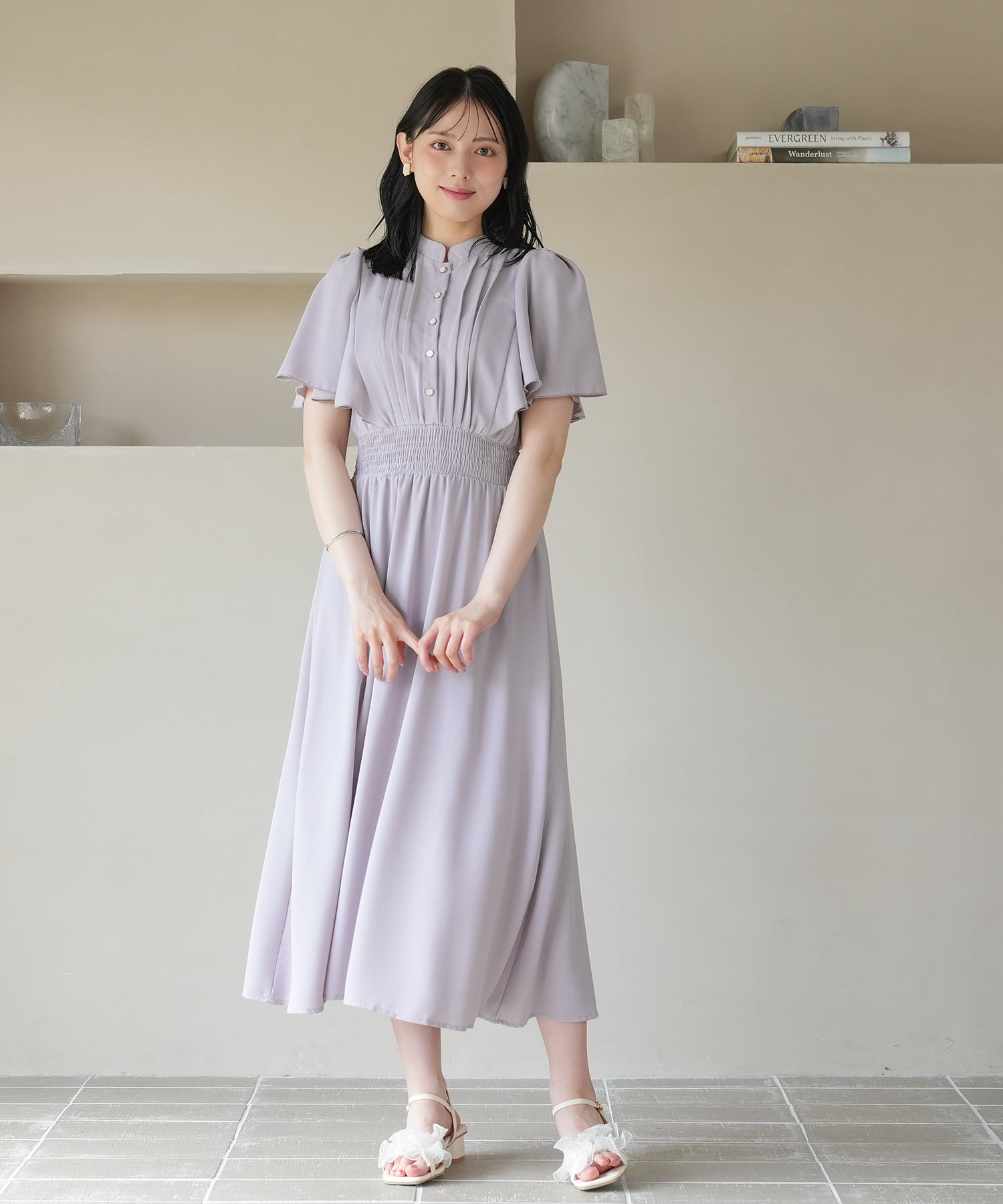 ラベンダー　MODEL：164cm 着用サイズ：M