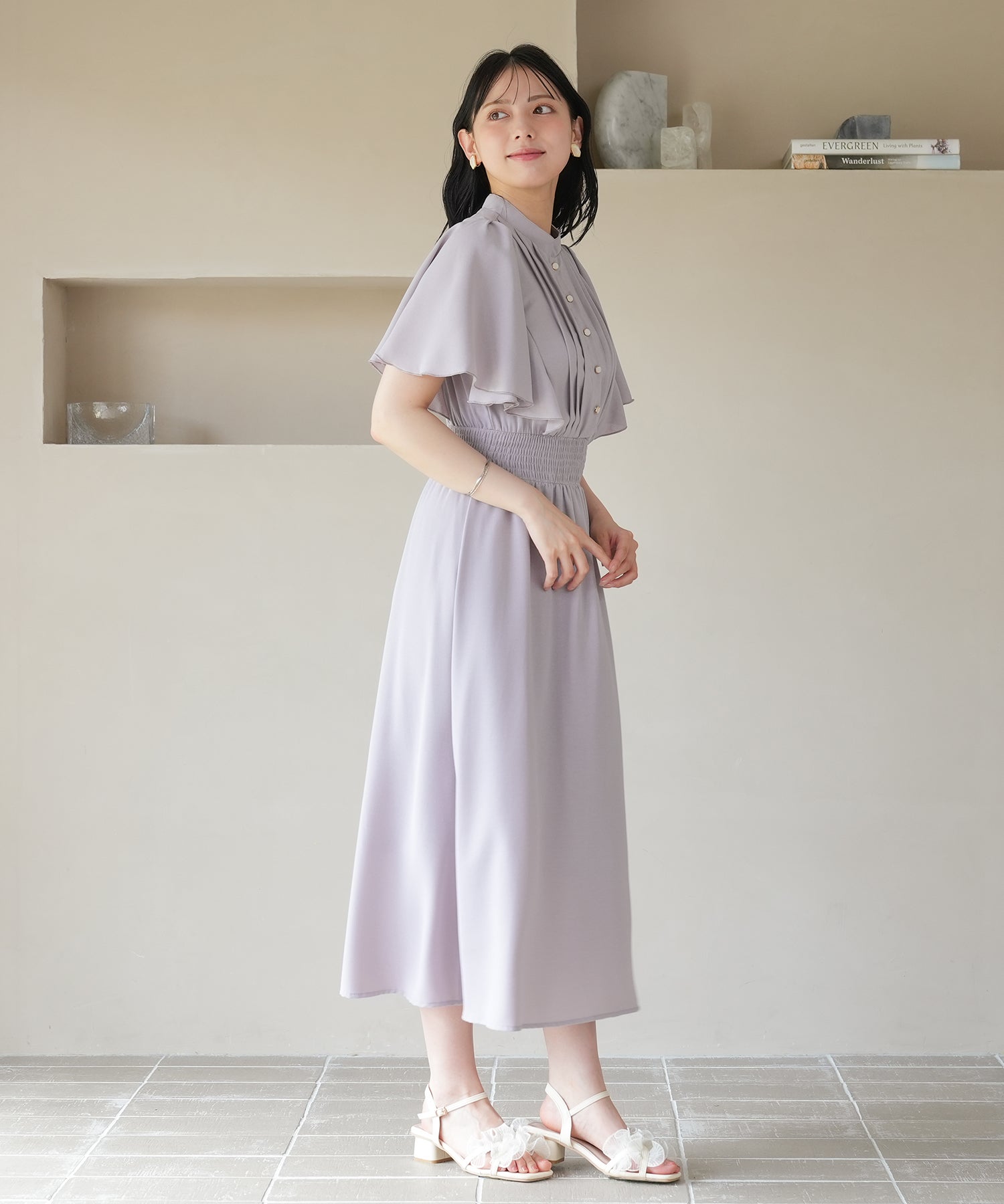 ラベンダー　MODEL：164cm 着用サイズ：M