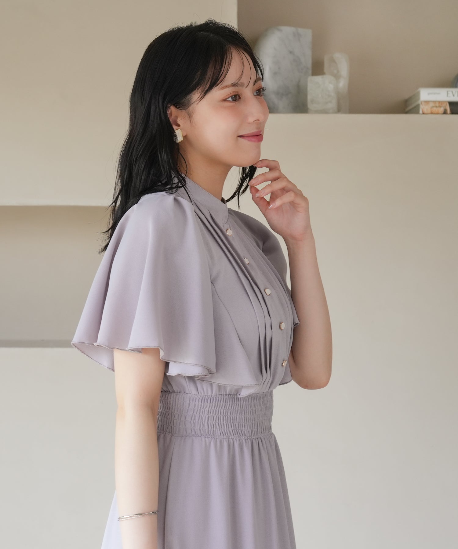 ラベンダー　MODEL：164cm 着用サイズ：M