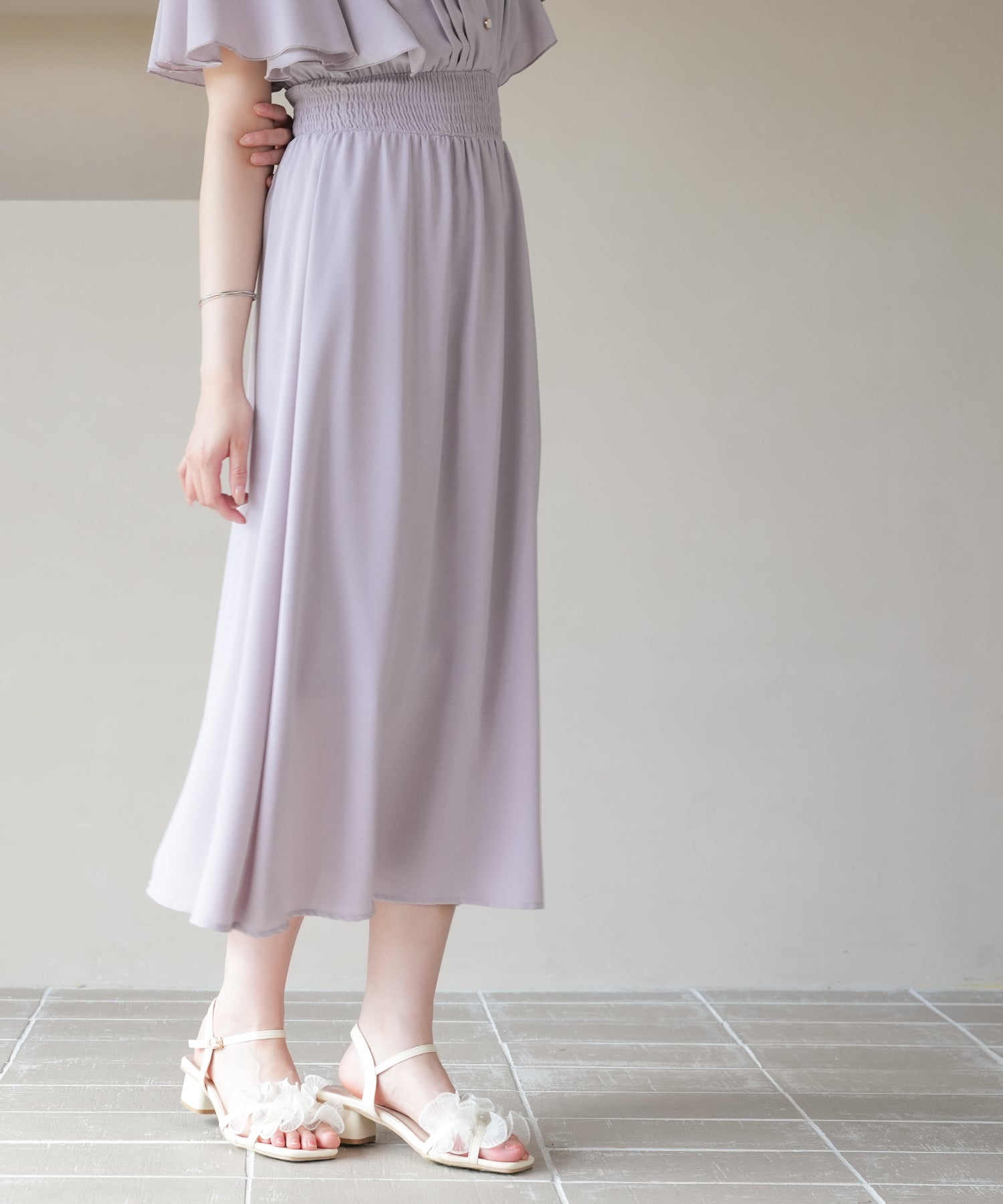 ラベンダー　MODEL：164cm 着用サイズ：M