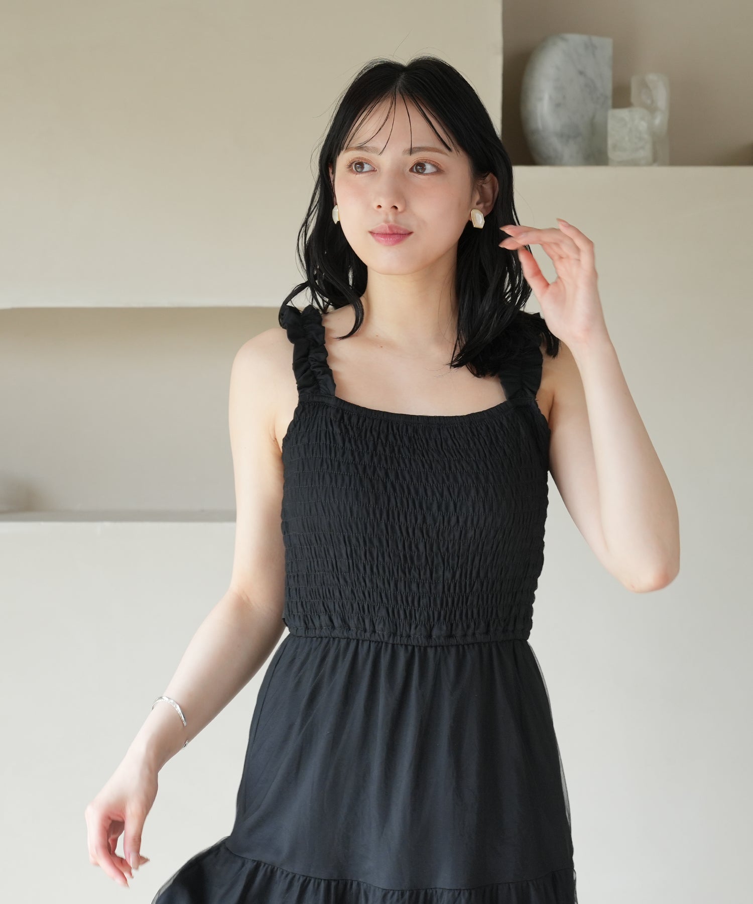 ブラック　model：164　着用サイズ：M