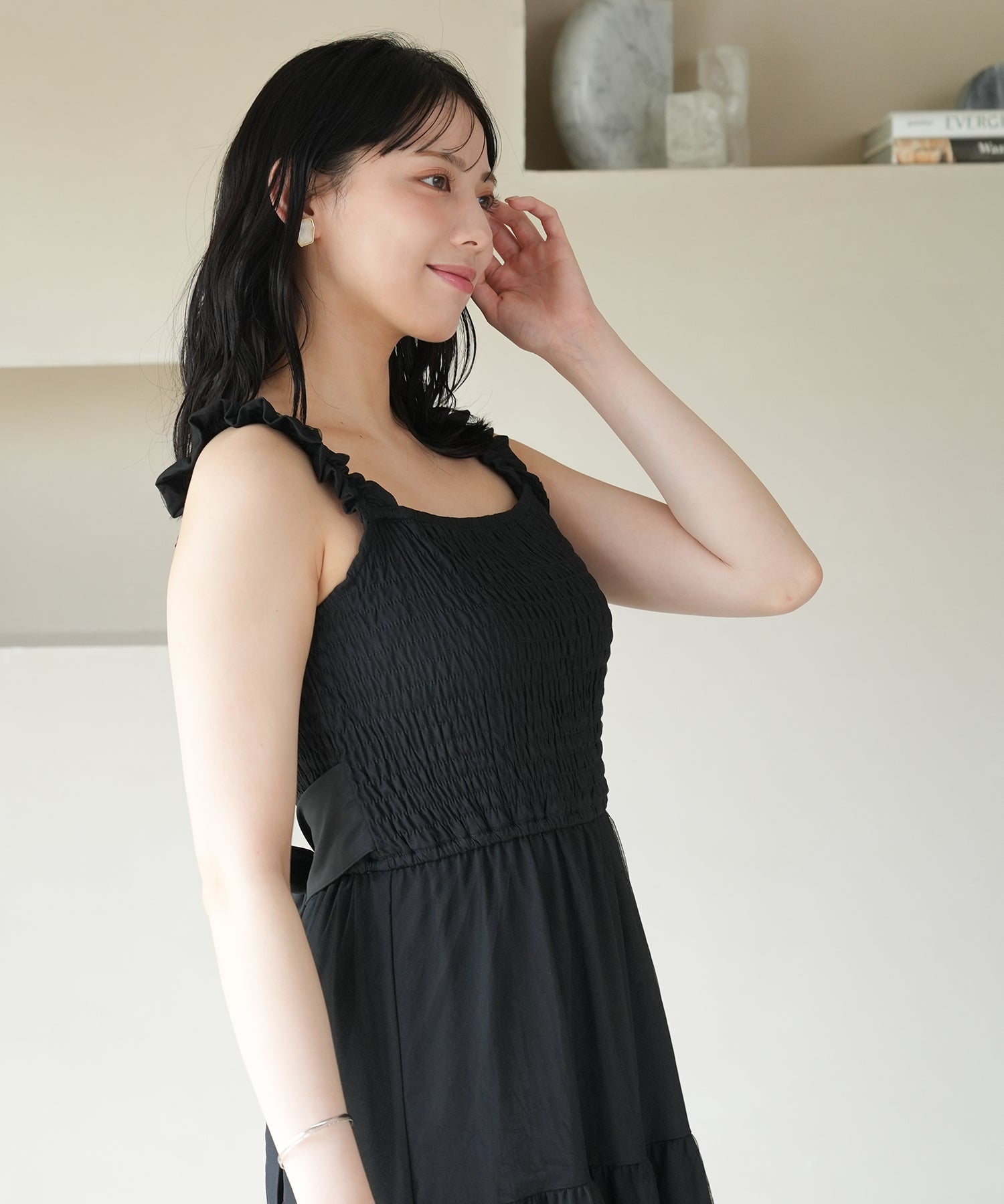ブラック　model：164　着用サイズ：M