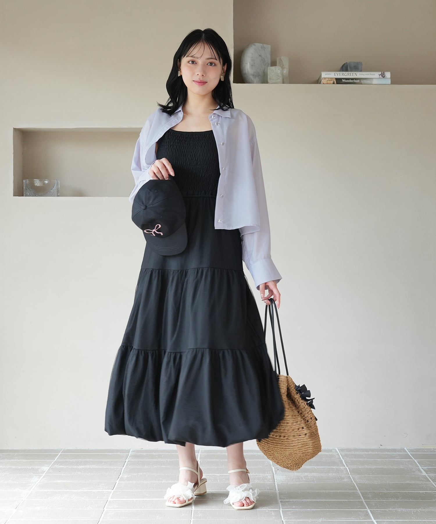 ラベンダー　model：164㎝　着用サイズ：M