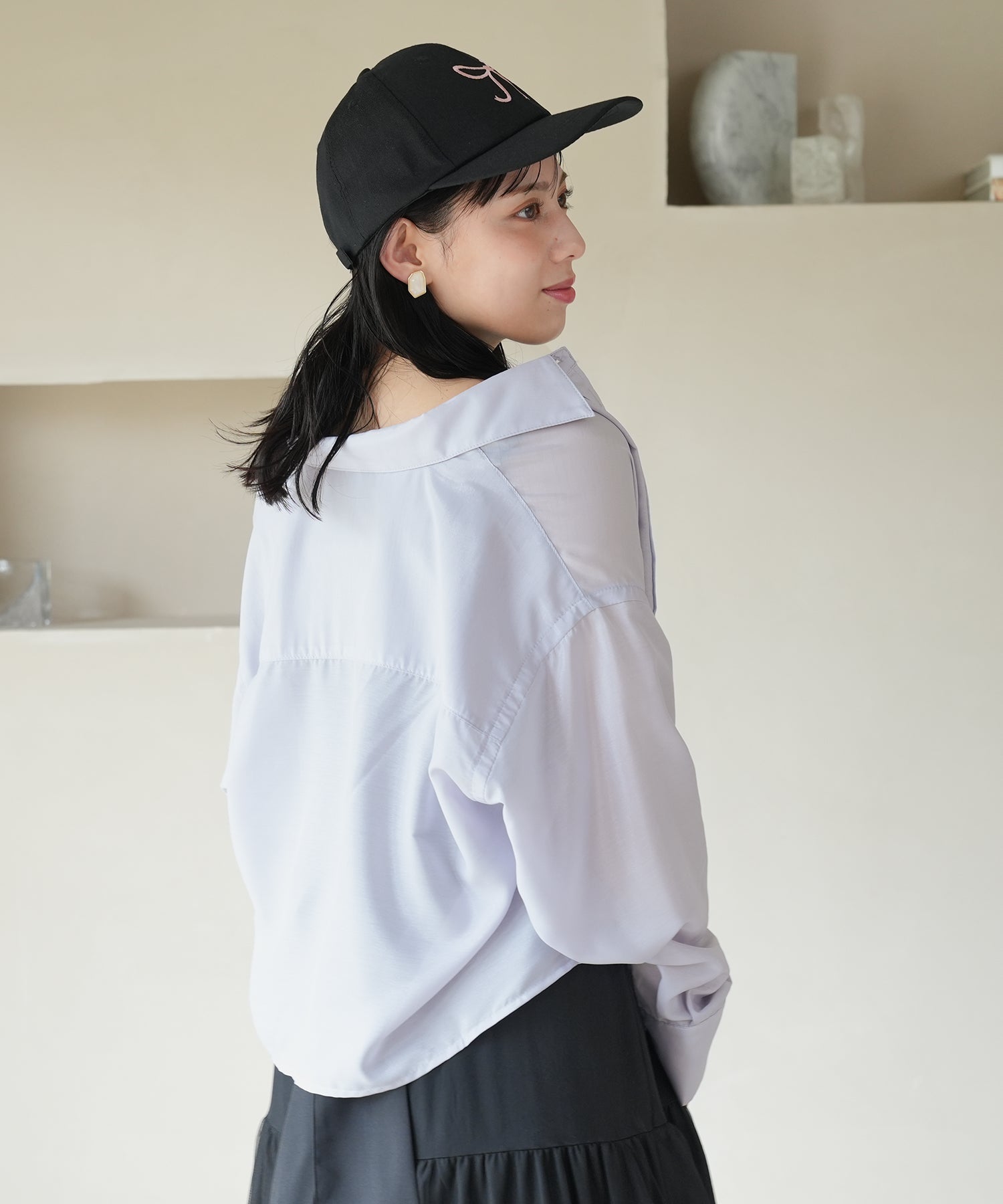 ラベンダー　model：164㎝　着用サイズ：M