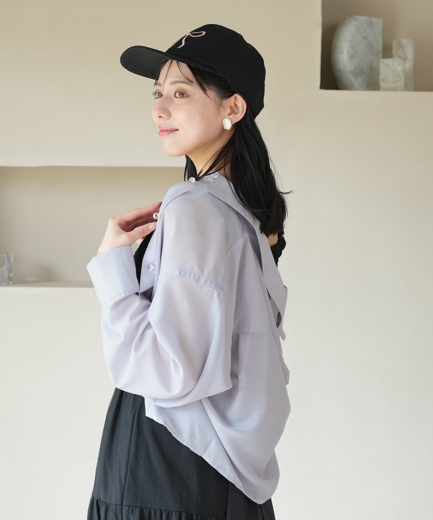 ラベンダー　model：164㎝　着用サイズ：M