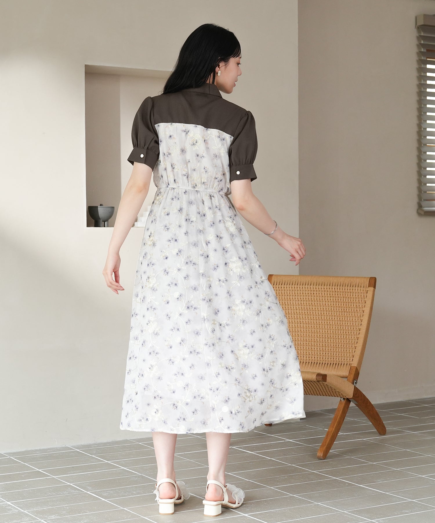 チャコール　model：164　着用サイズ：M