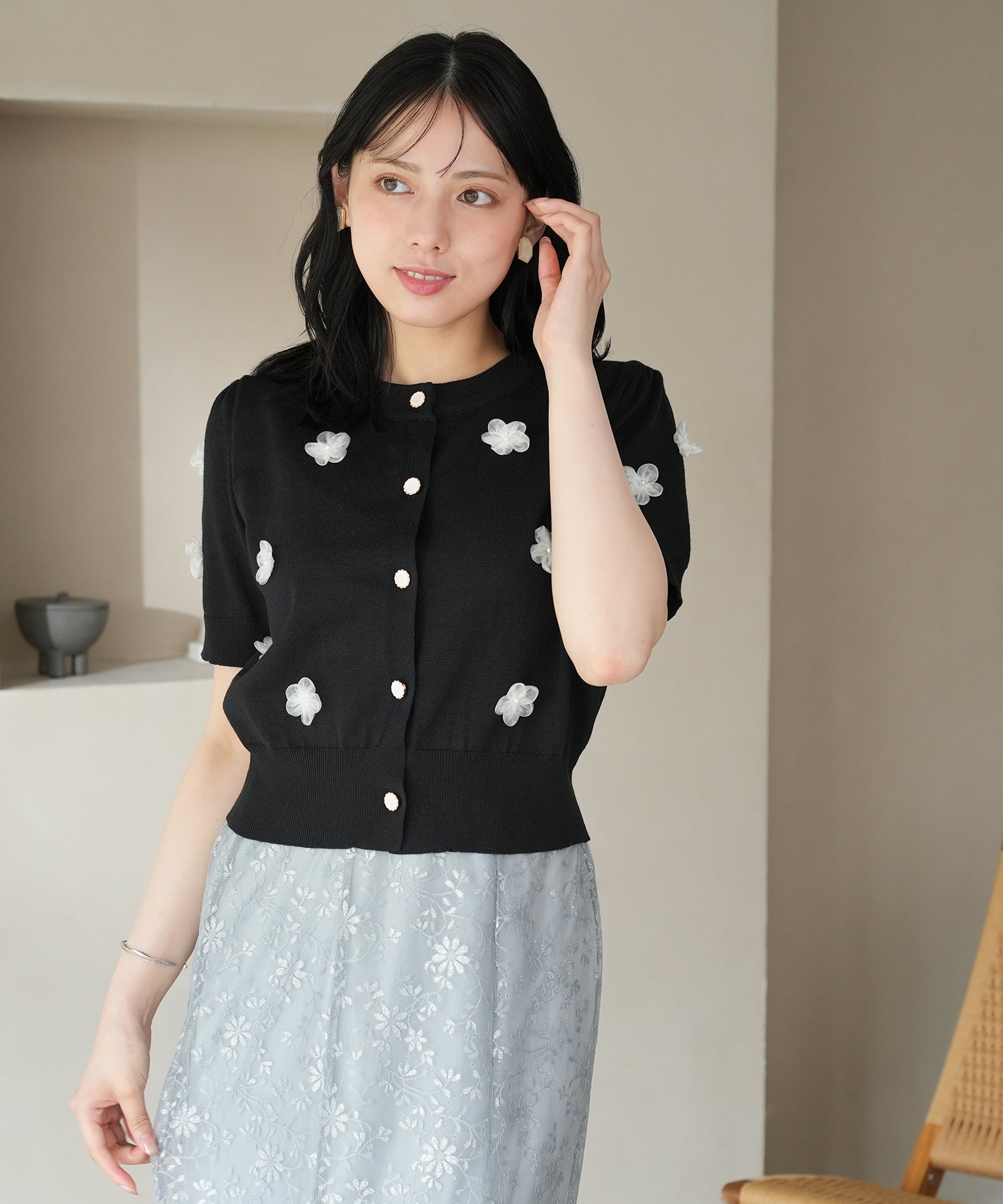 ブラック　model：164　着用サイズ：M