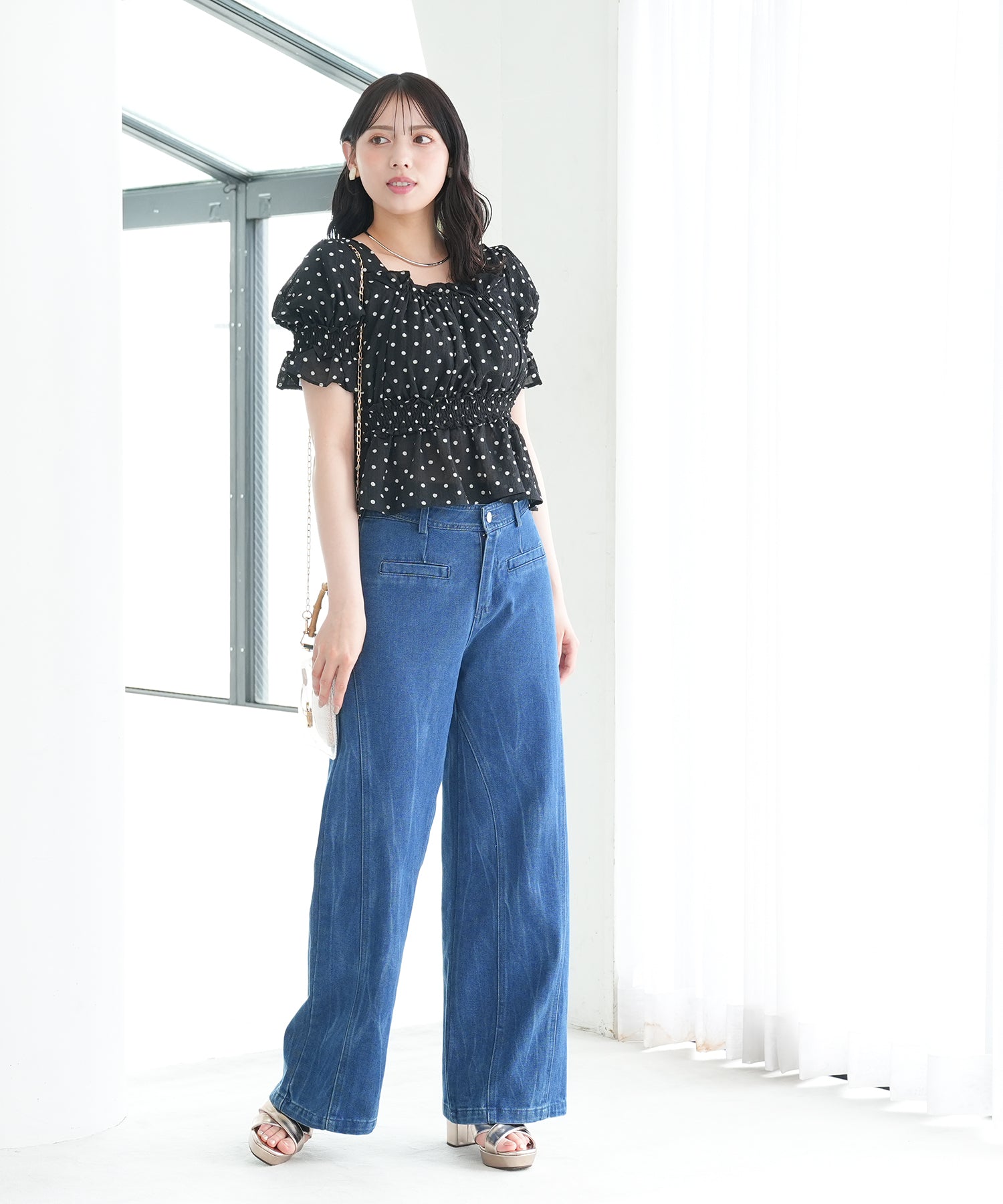 ブラック　model：164　着用サイズ：M