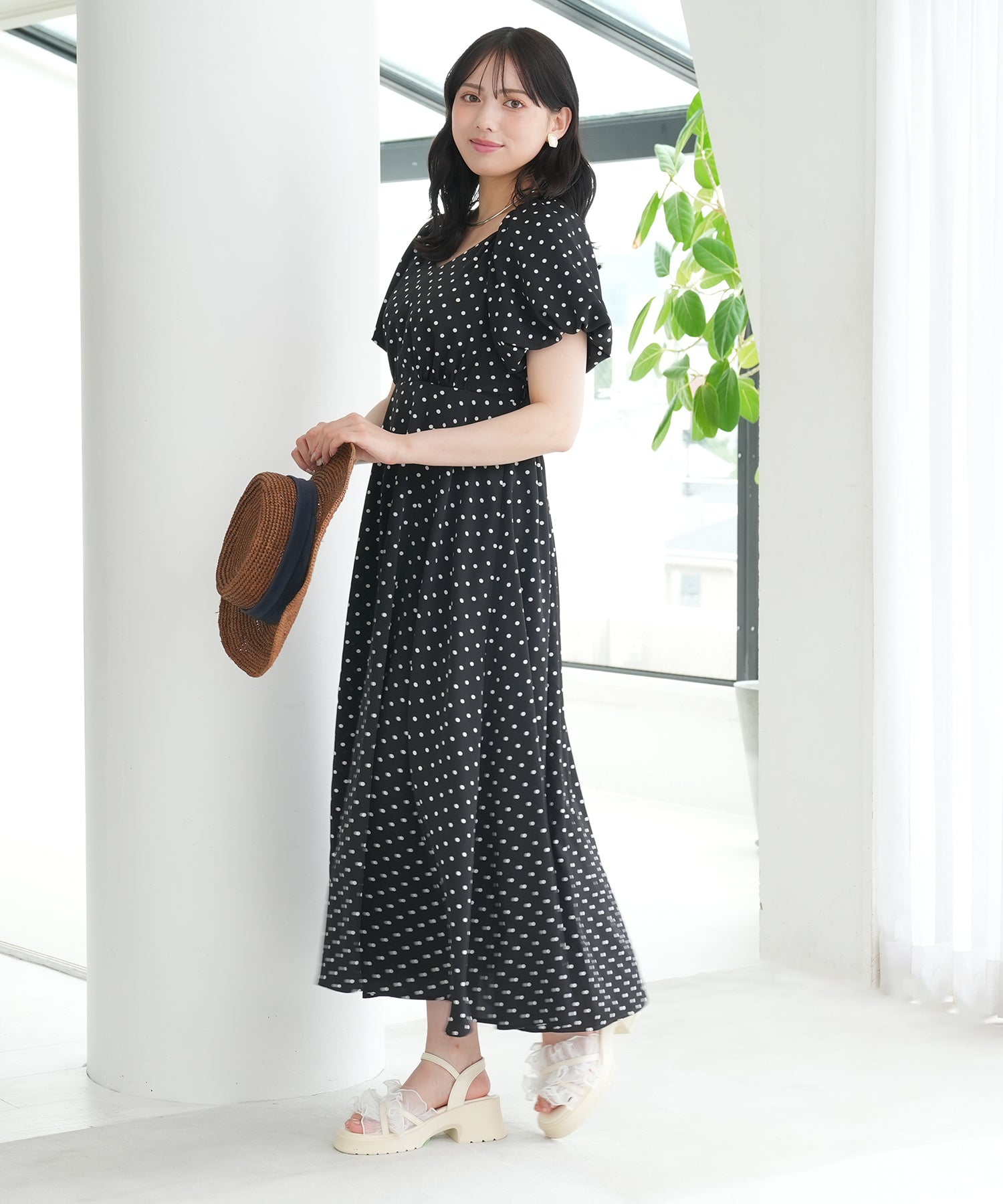 ブラック　model：164　着用サイズ：M