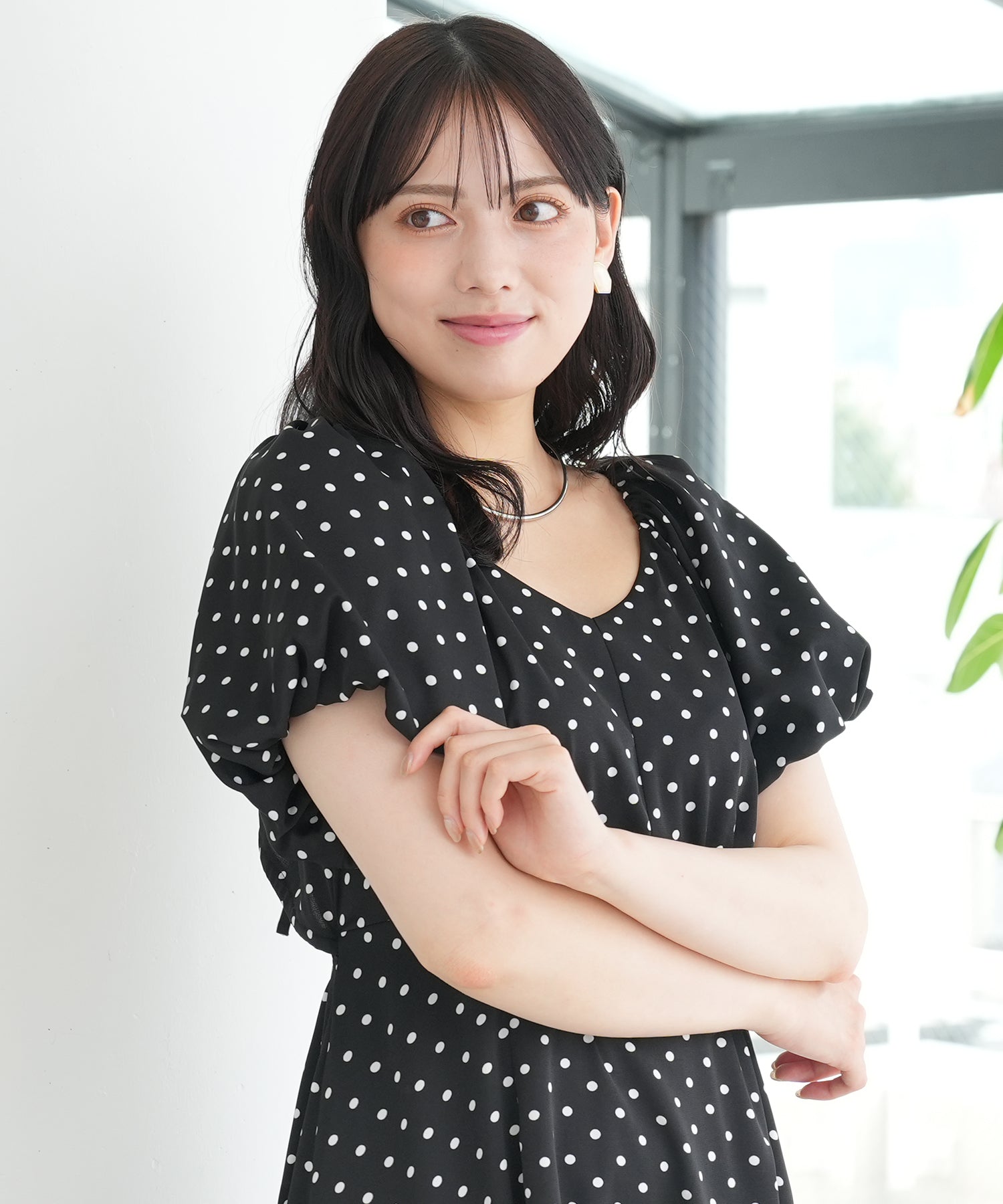 ブラック　model：164　着用サイズ：M