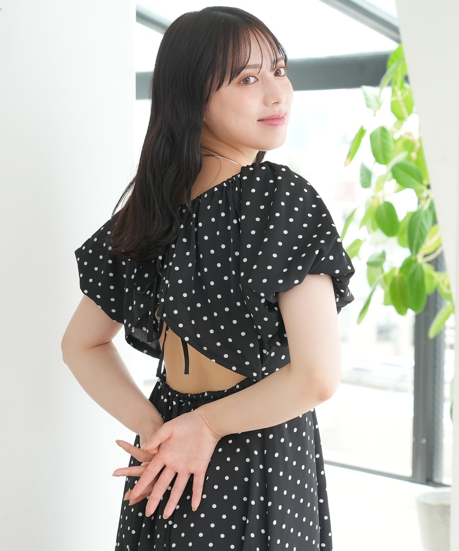 ブラック　model：164　着用サイズ：M
