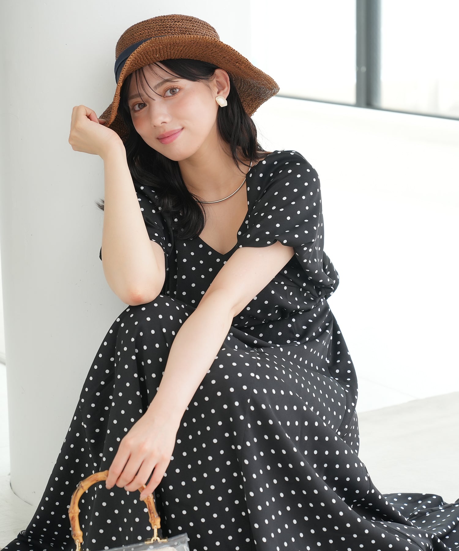 ブラック　model：164　着用サイズ：M