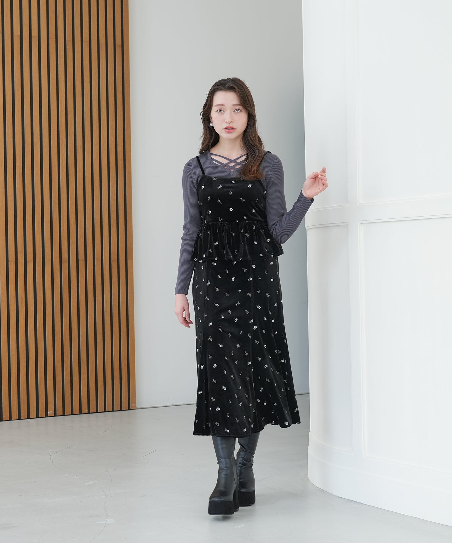 ブラック　model：162　着用サイズ：M