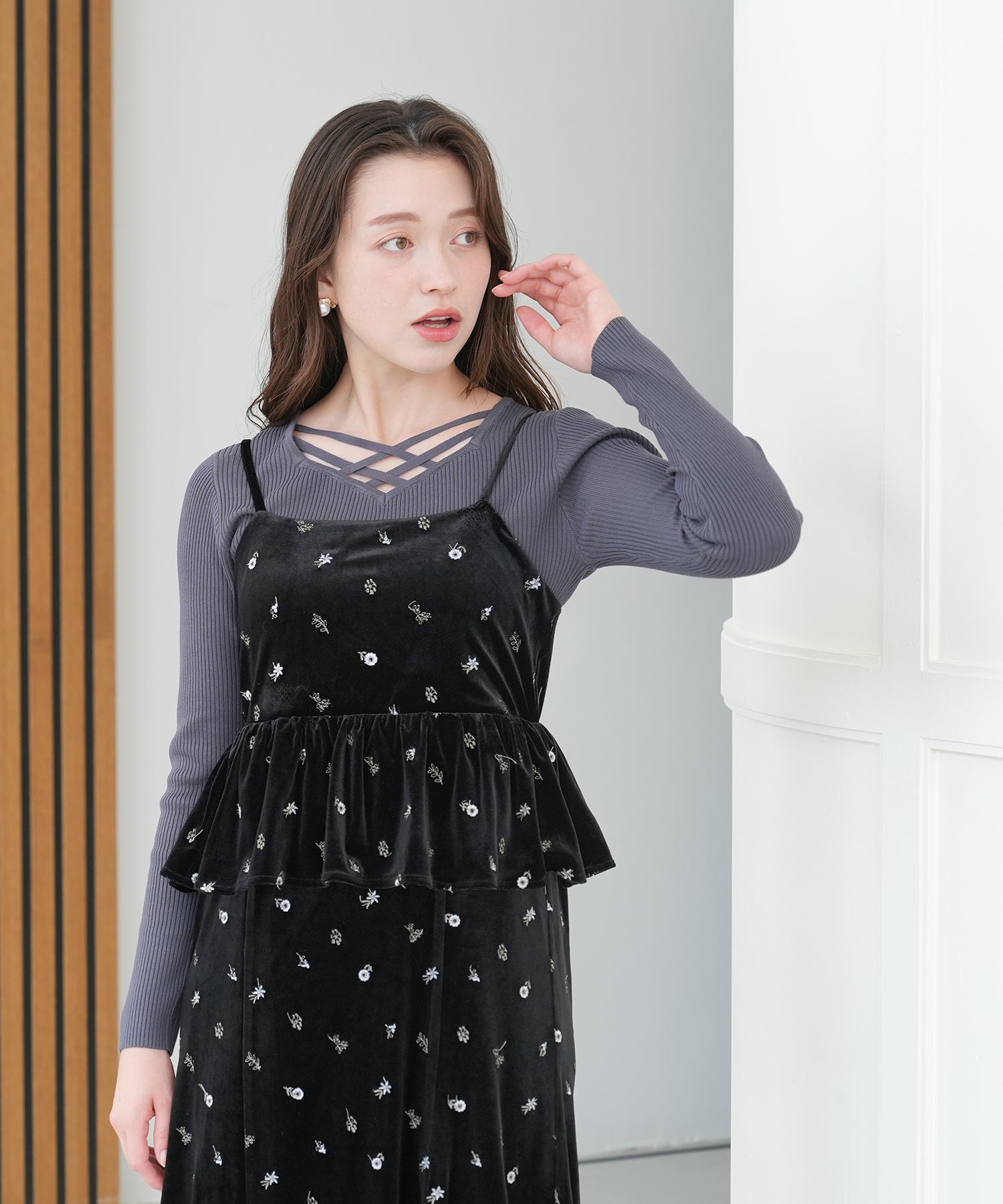 ブラック　model：162　着用サイズ：M