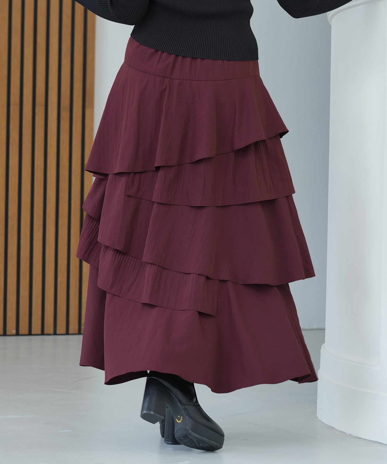 ワイン　model：162　着用サイズ：Ｍ