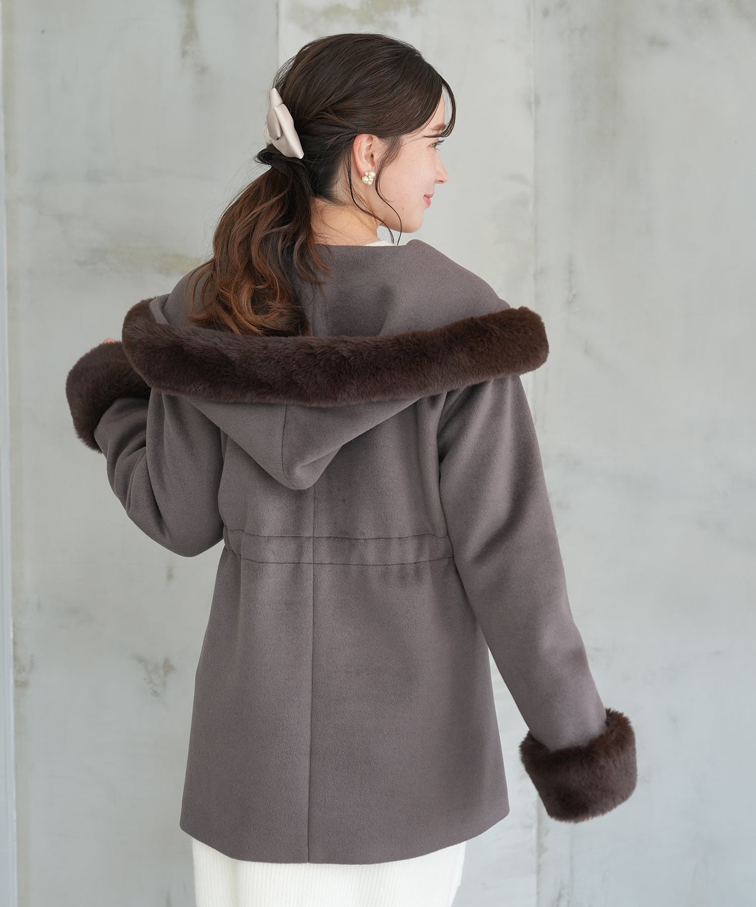 ブラウン　model：162　着用サイズ：M