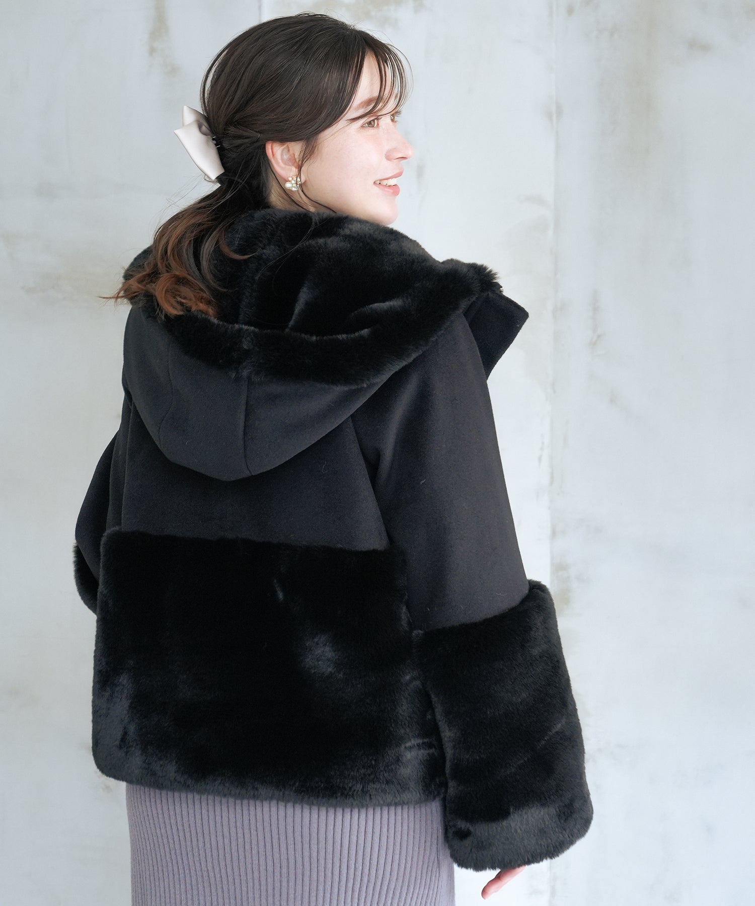 ブラック　model：162　着用サイズ：M