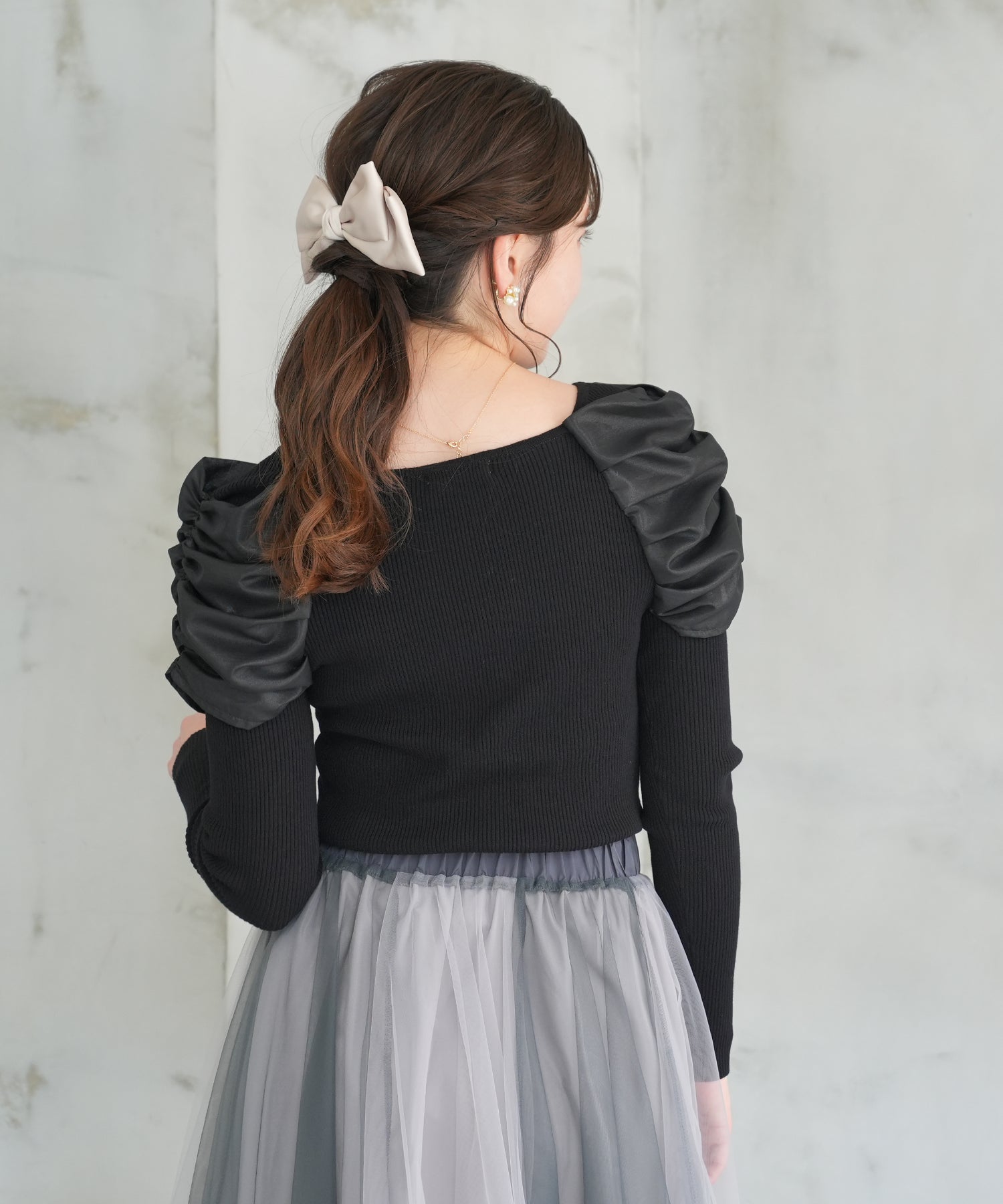 ブラック　model：162　着用サイズ：M
