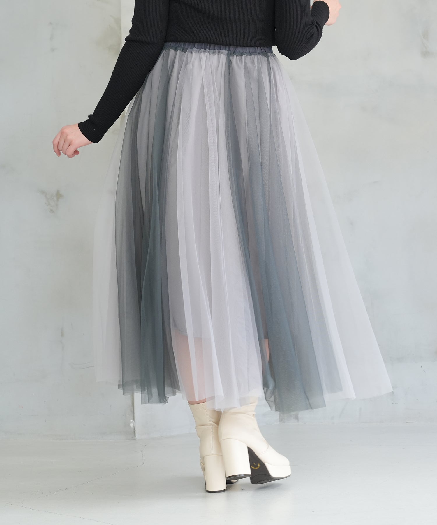 チャコール　model:162　着用サイズ：M