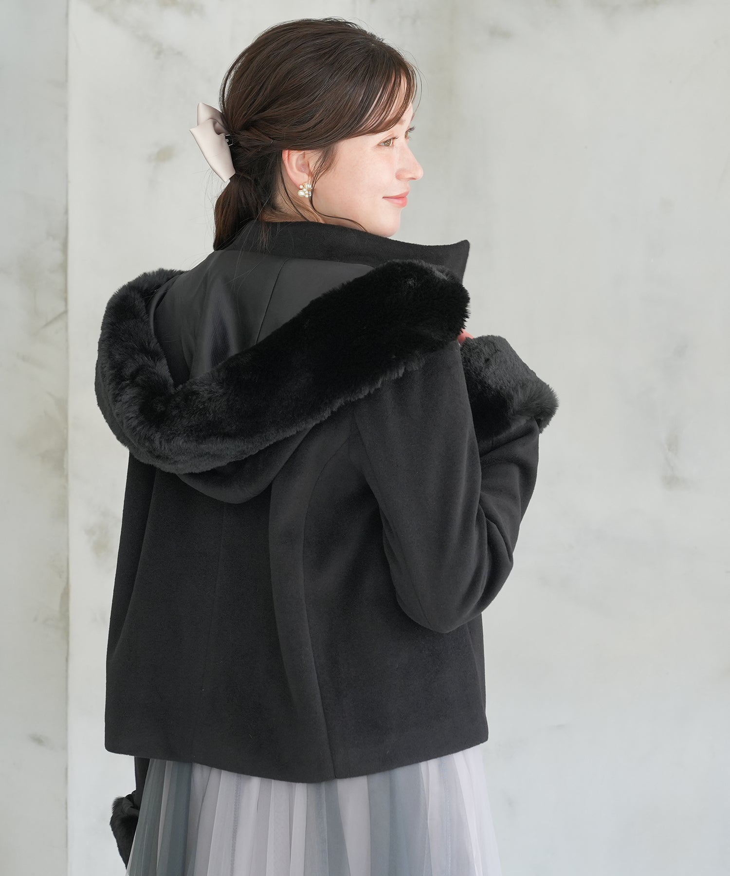 ブラック　model：162　着用サイズ：M