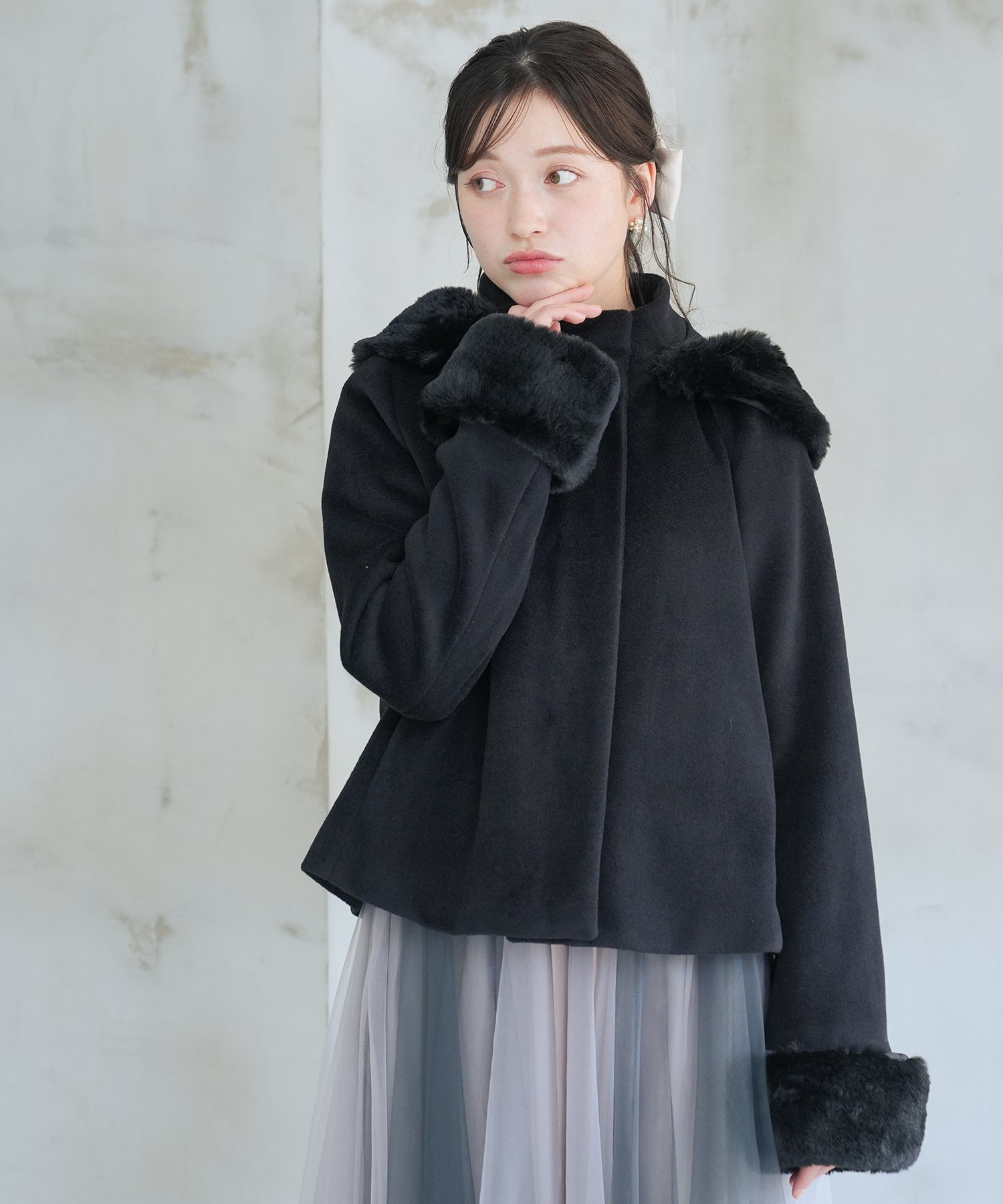 ブラック　model：162　着用サイズ：M