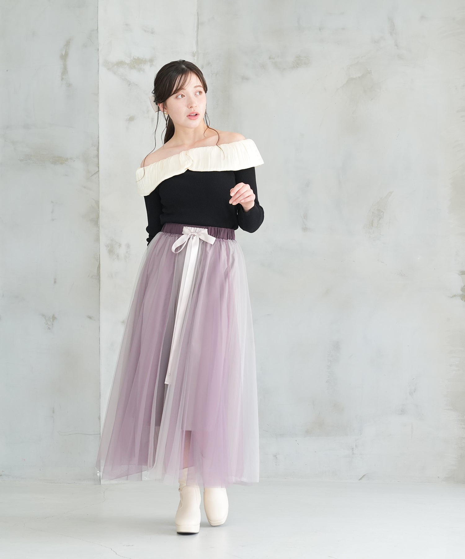 ブラック　model：162　着用サイズ：M