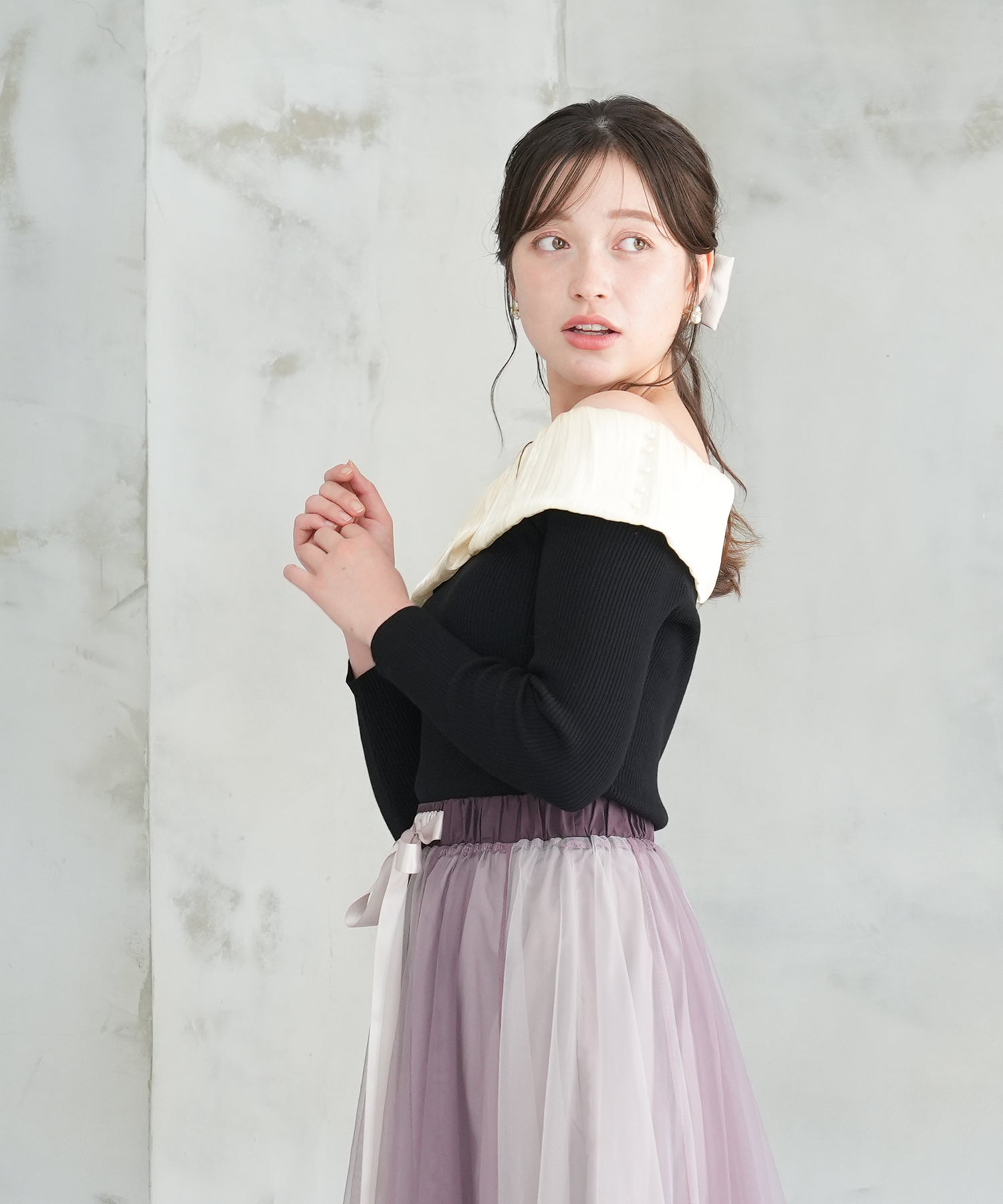 ブラック　model：162　着用サイズ：M