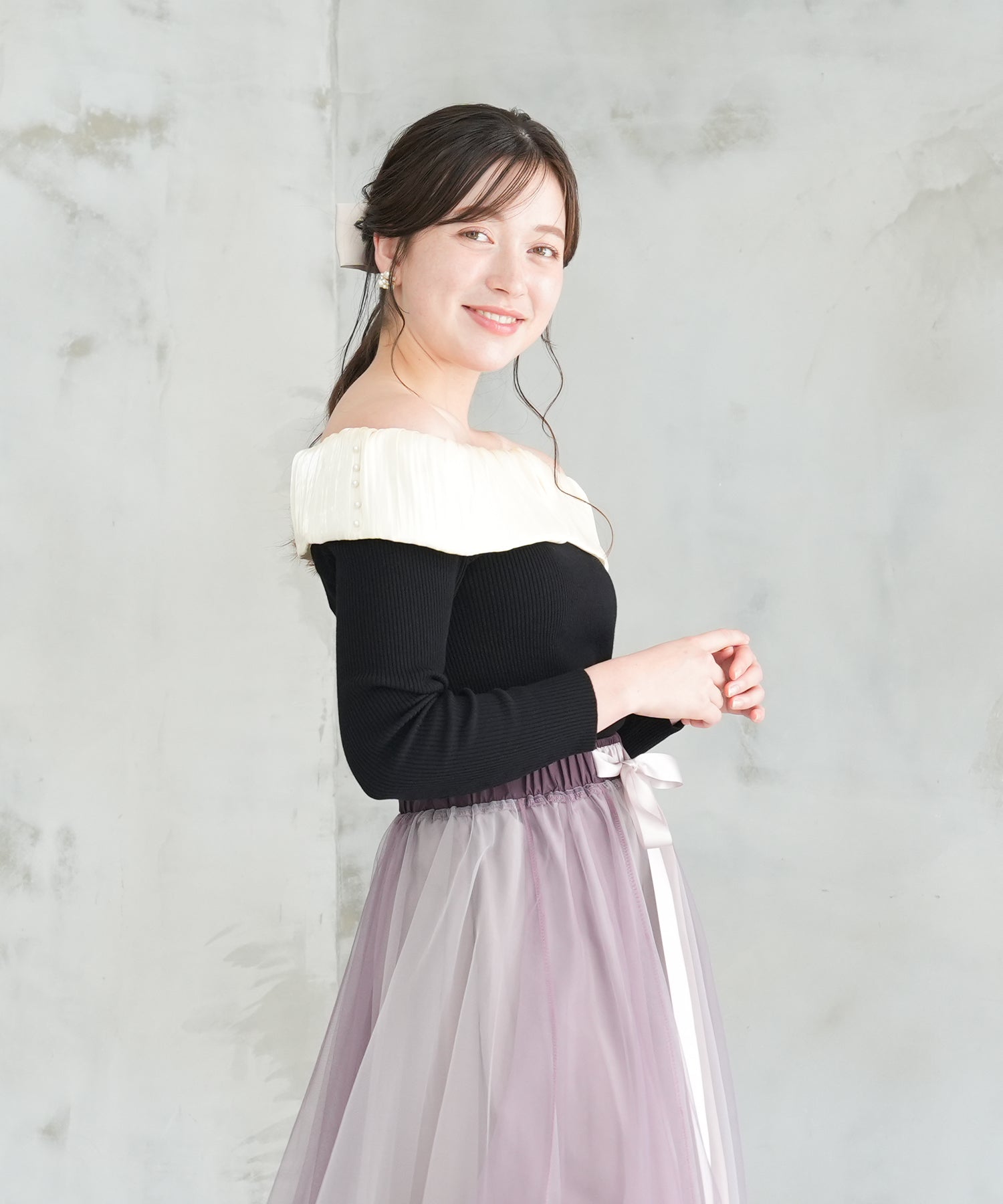 ブラック　model：162　着用サイズ：M