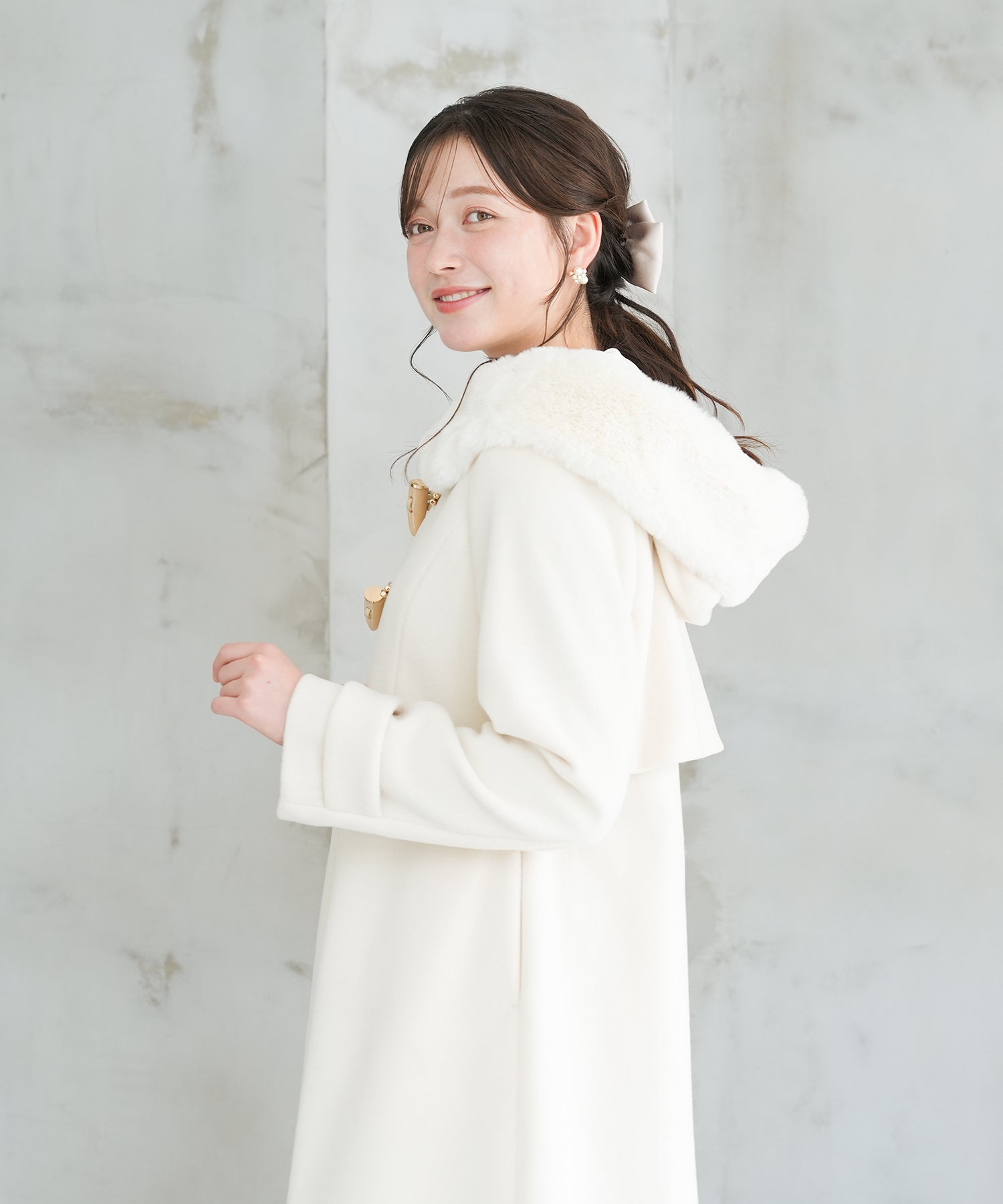 ホワイト　model：162　着用サイズ：M