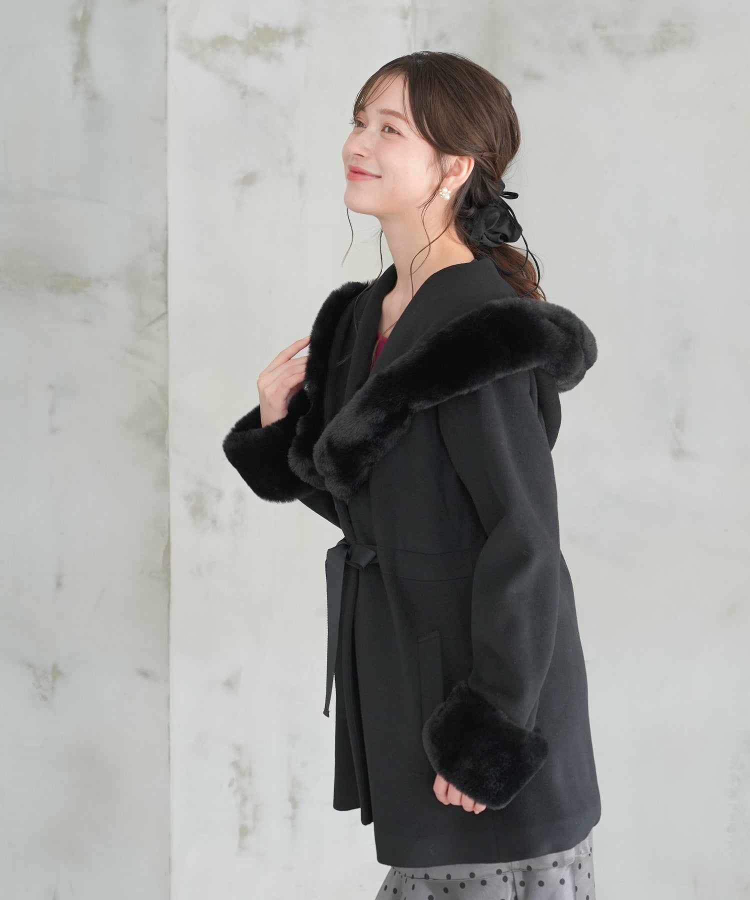 ブラック　model：162　着用サイズ：M