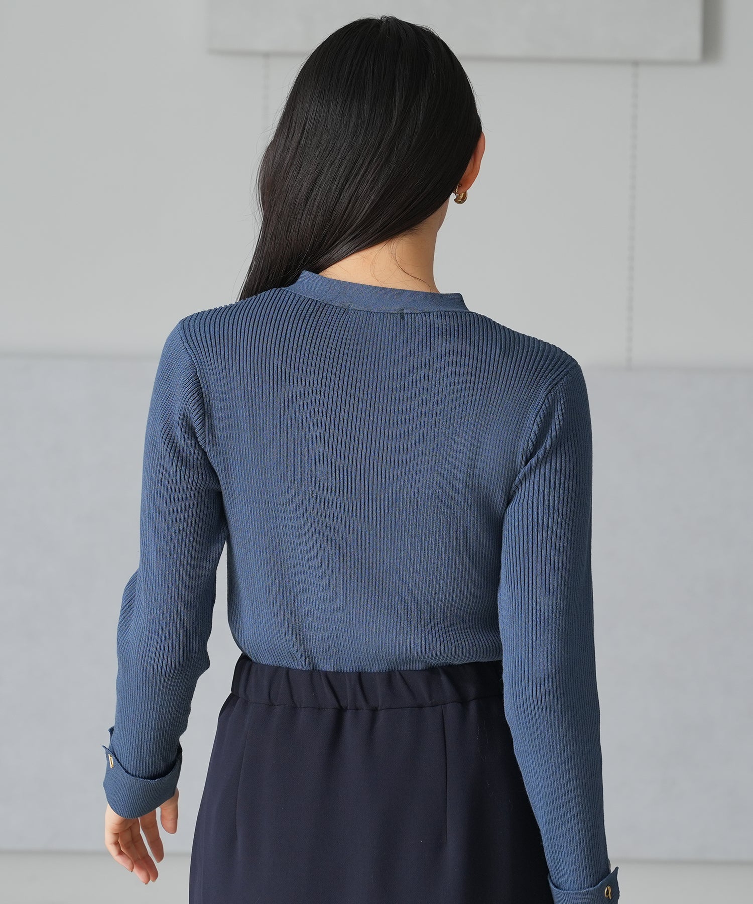 ブルー　model:165cm  着用サイズ：M