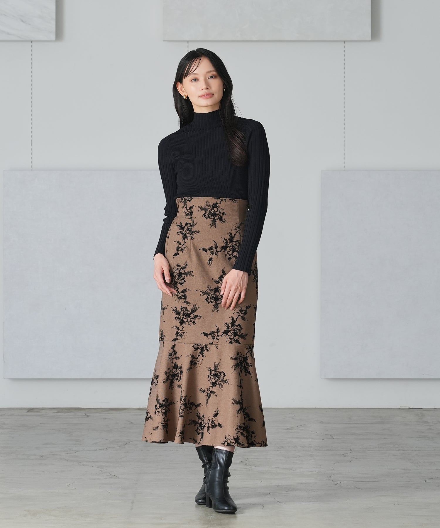 ブラック　model：165　着用サイズ：M