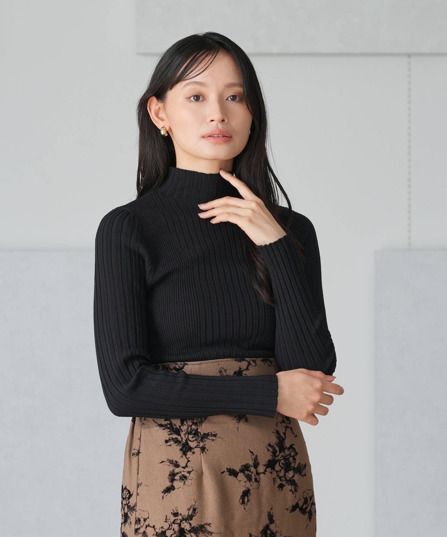 ブラック　model：165　着用サイズ：M