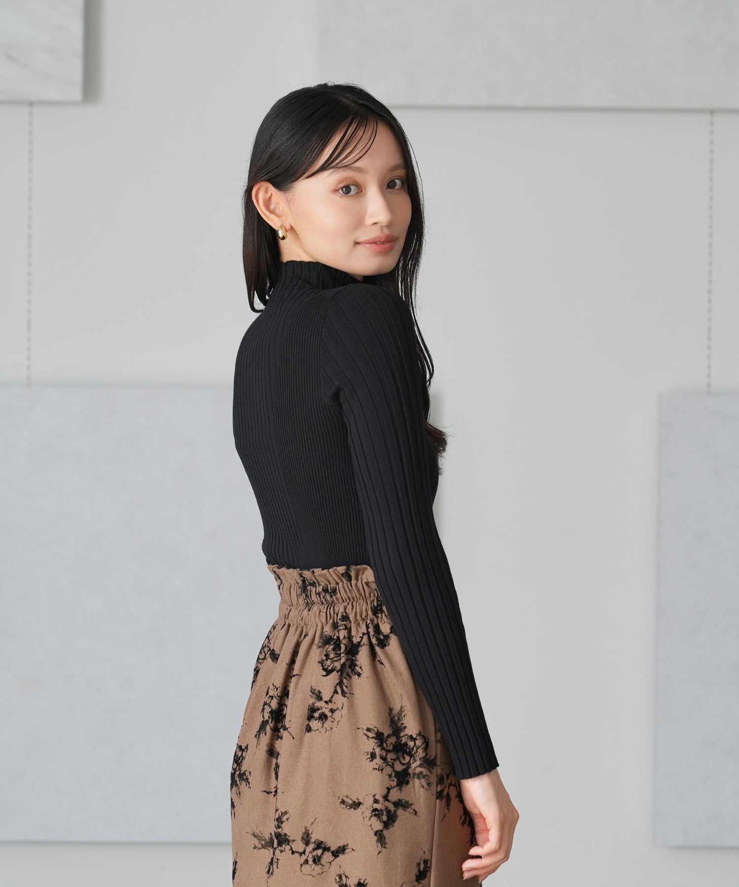 ブラック　model：165　着用サイズ：M