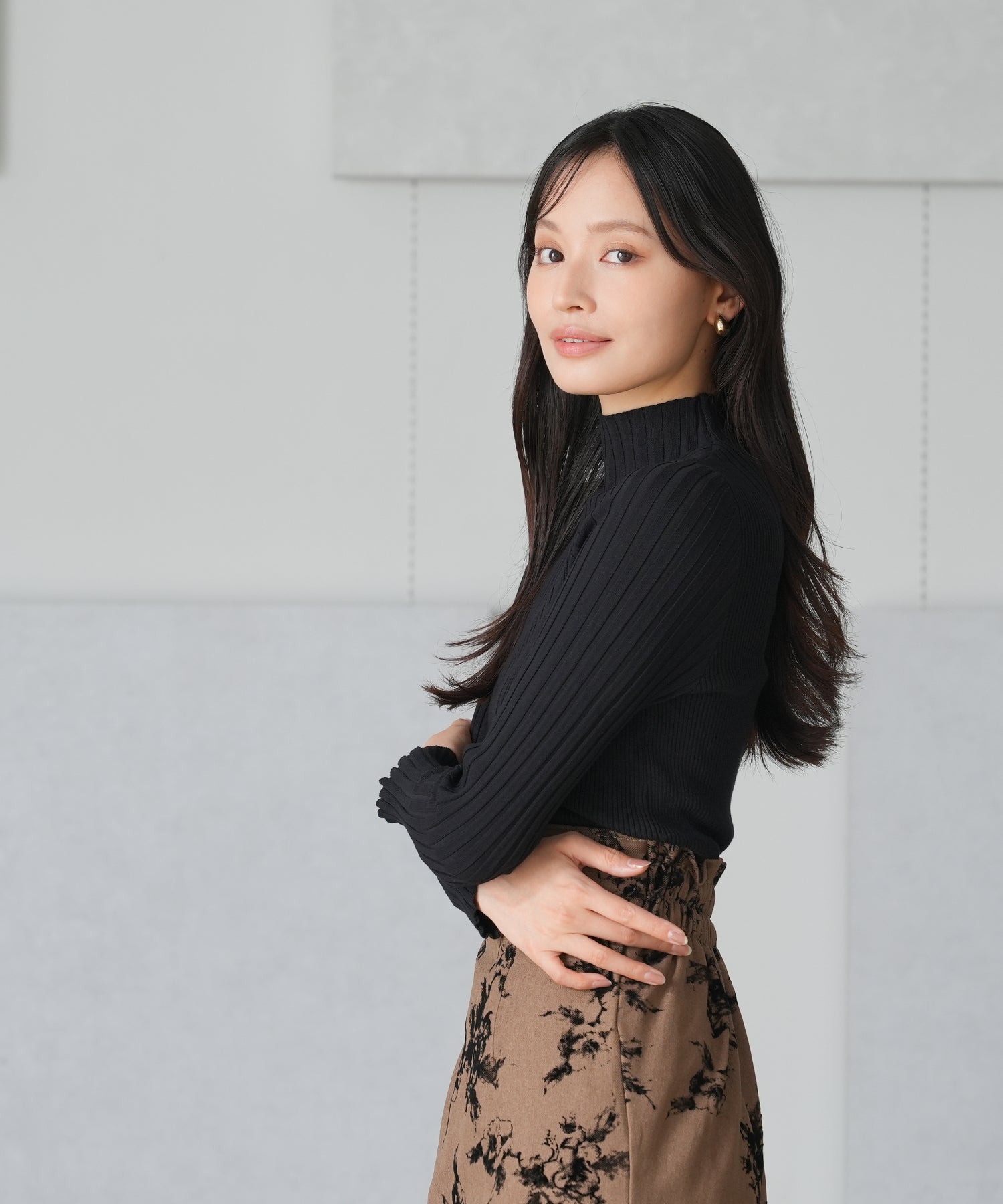 ブラック　model：165　着用サイズ：M