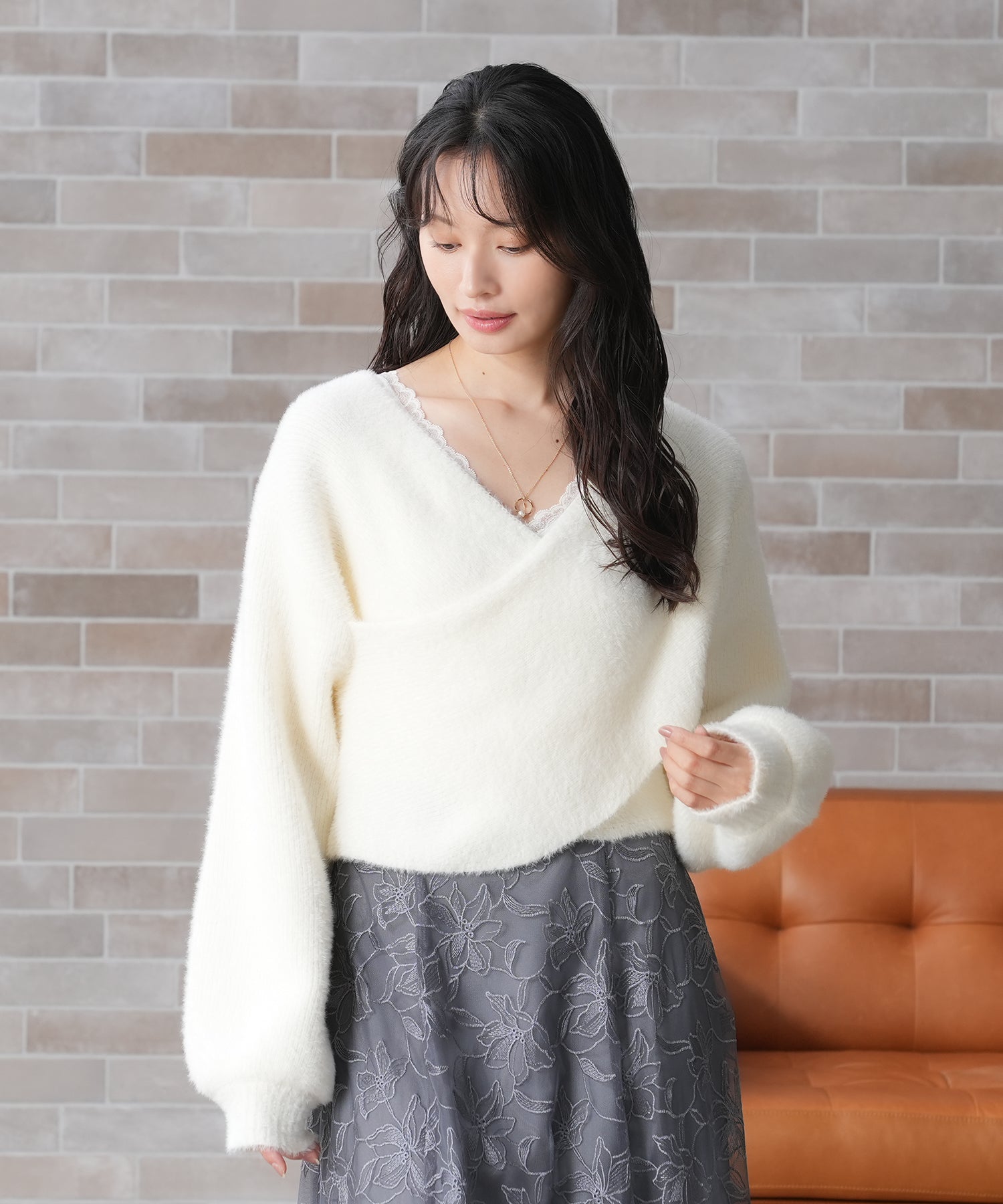 アイボリー　model：165㎝　着用サイズ：M