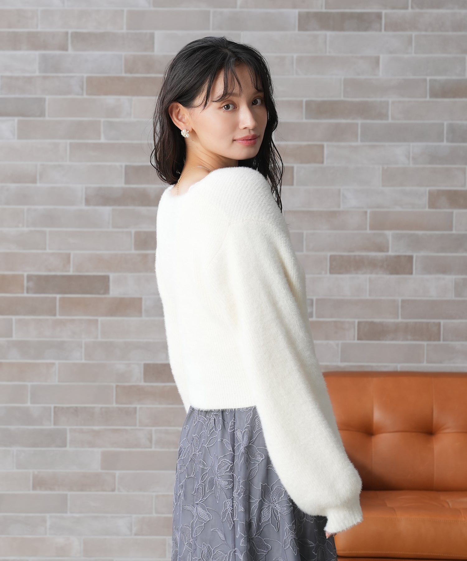 アイボリー　model：165㎝　着用サイズ：M