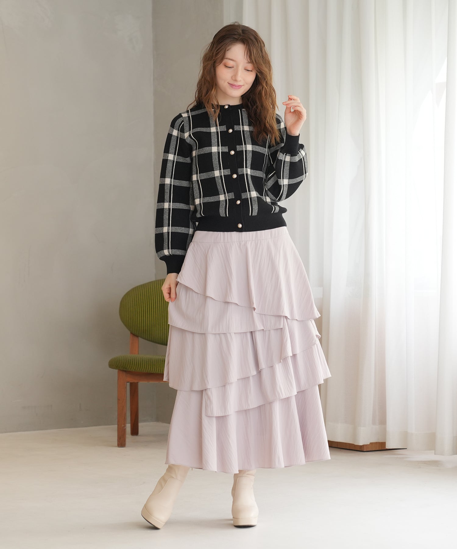 ブラック　model：163　着用サイズ：M