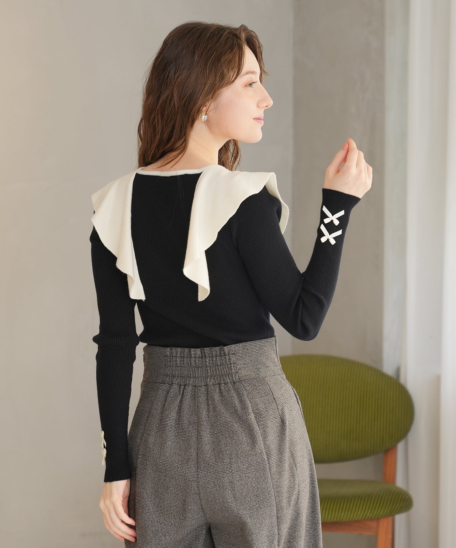 ブラック　model：163　着用サイズ：M