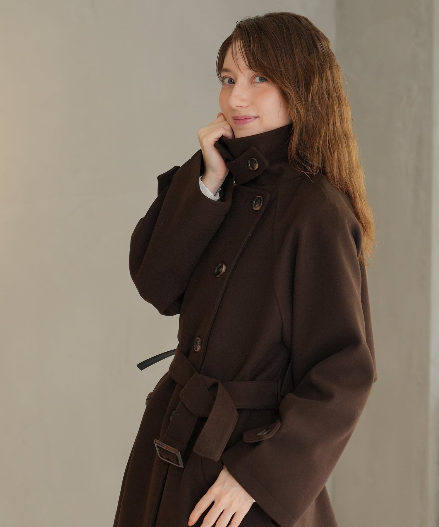 ブラウン　model：163㎝　着用サイズ：M