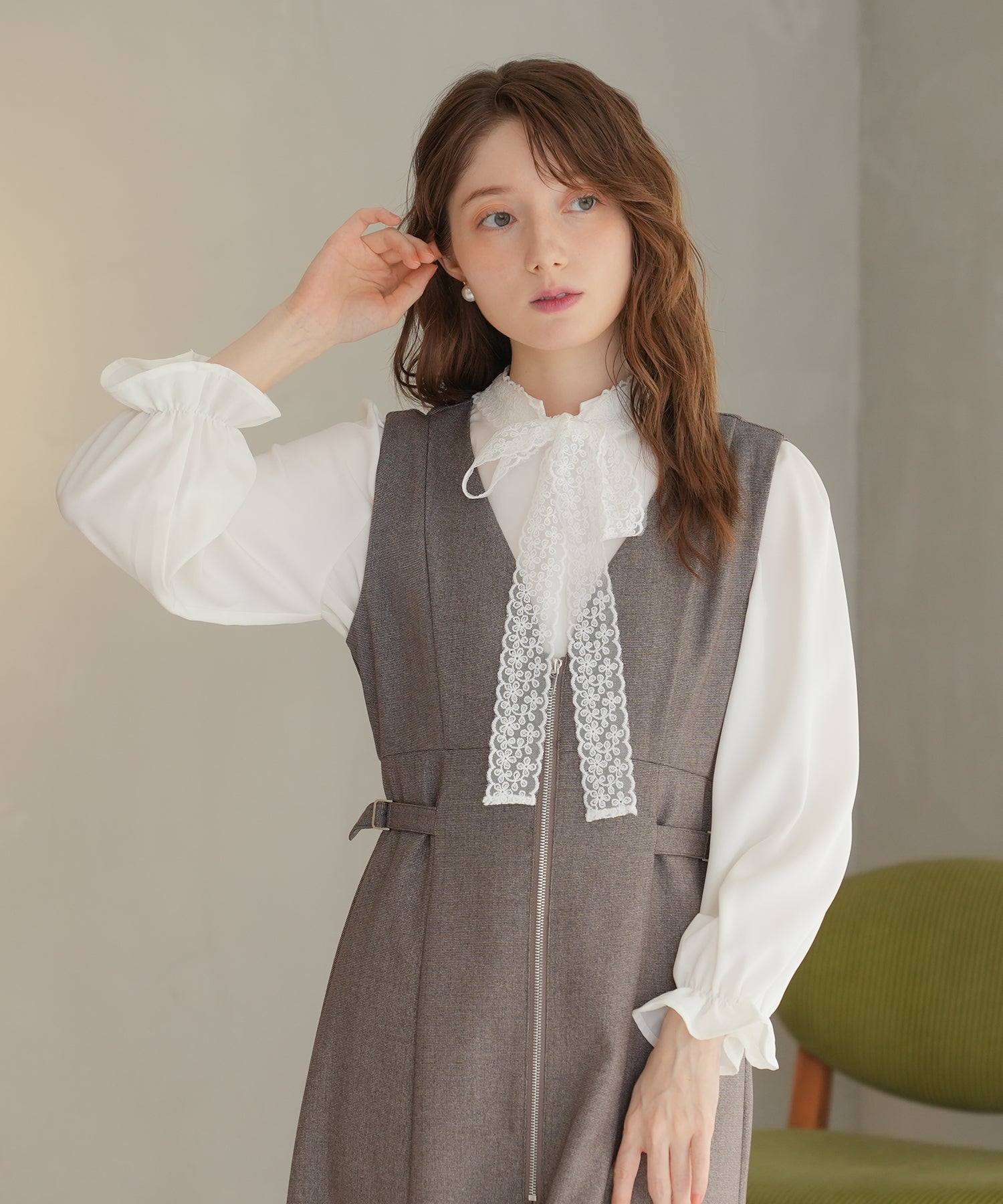 ブラウン　model：163㎝　着用サイズ：M