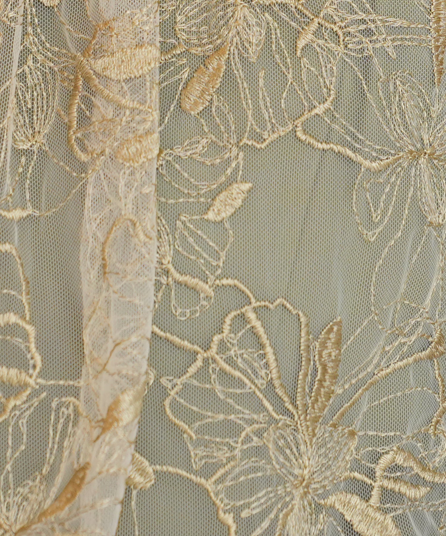 線描き刺繍ボレロ×キャミワンピース