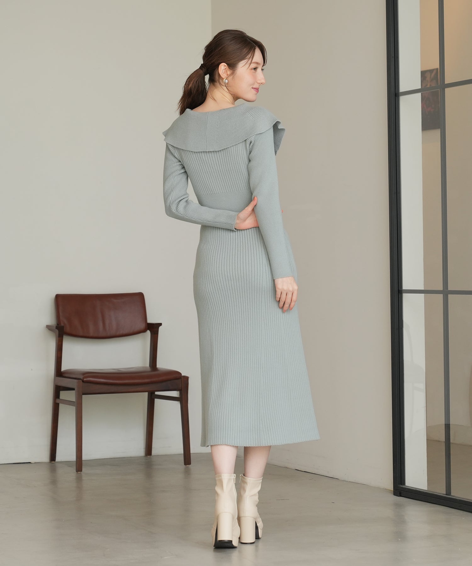 ミント　model：163　着用サイズ：M