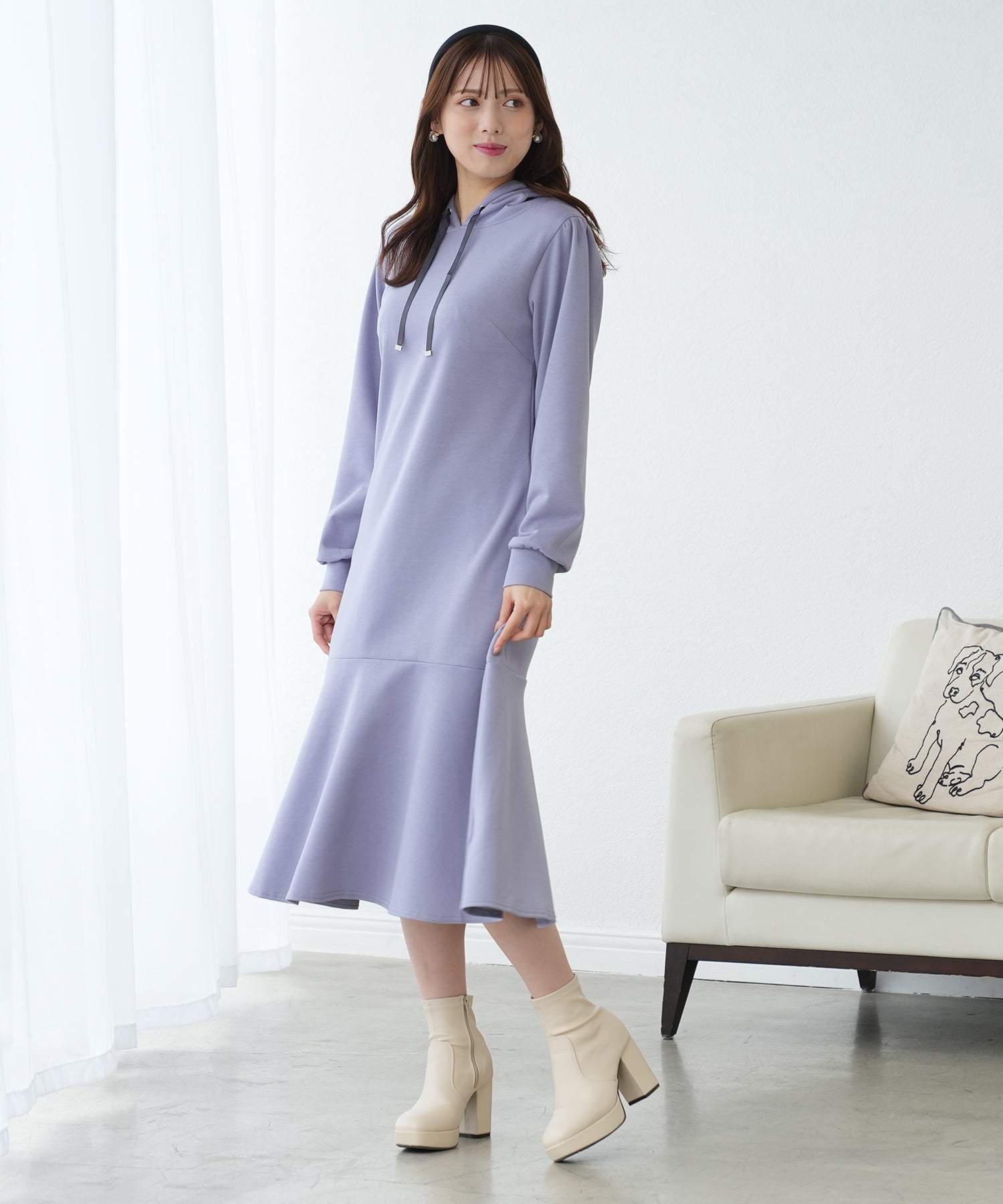 パーカーワンピース